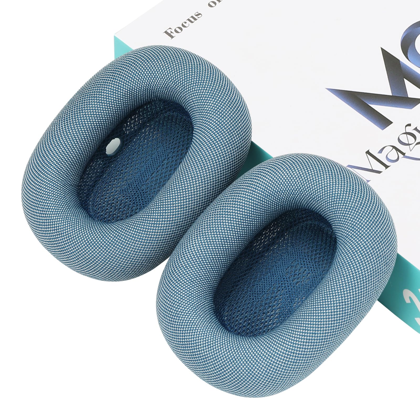 MC Magic Cushion Replacement earpads for AirPods Max Ear Cushions, Magnetic Installation, Noise Cancellation and Transparency Mode Sound Fidelity,