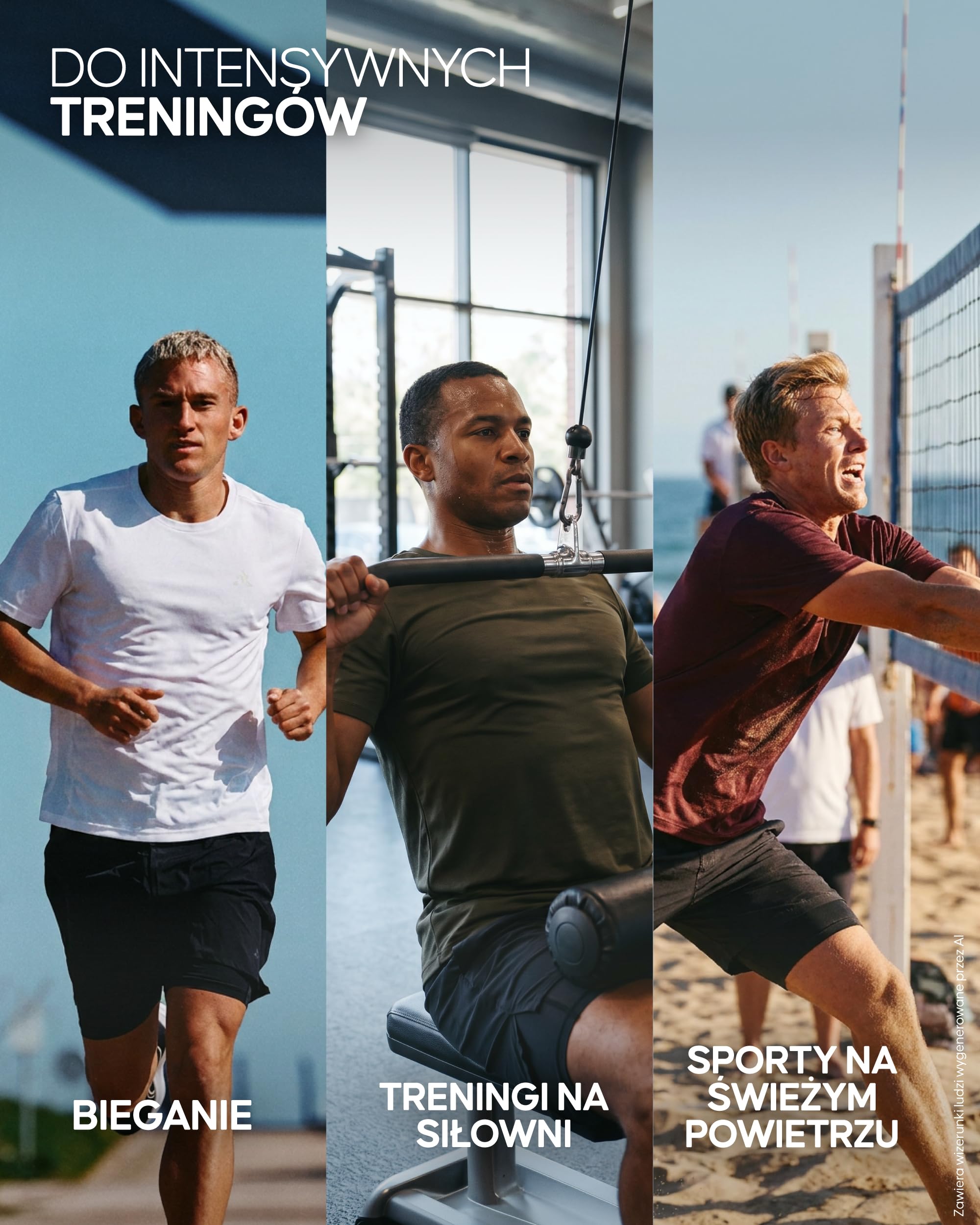 DANISH ENDURANCE Koszulka Sportowa Męska, Odporna Na Zapachy, 1 lub 2-Pak
