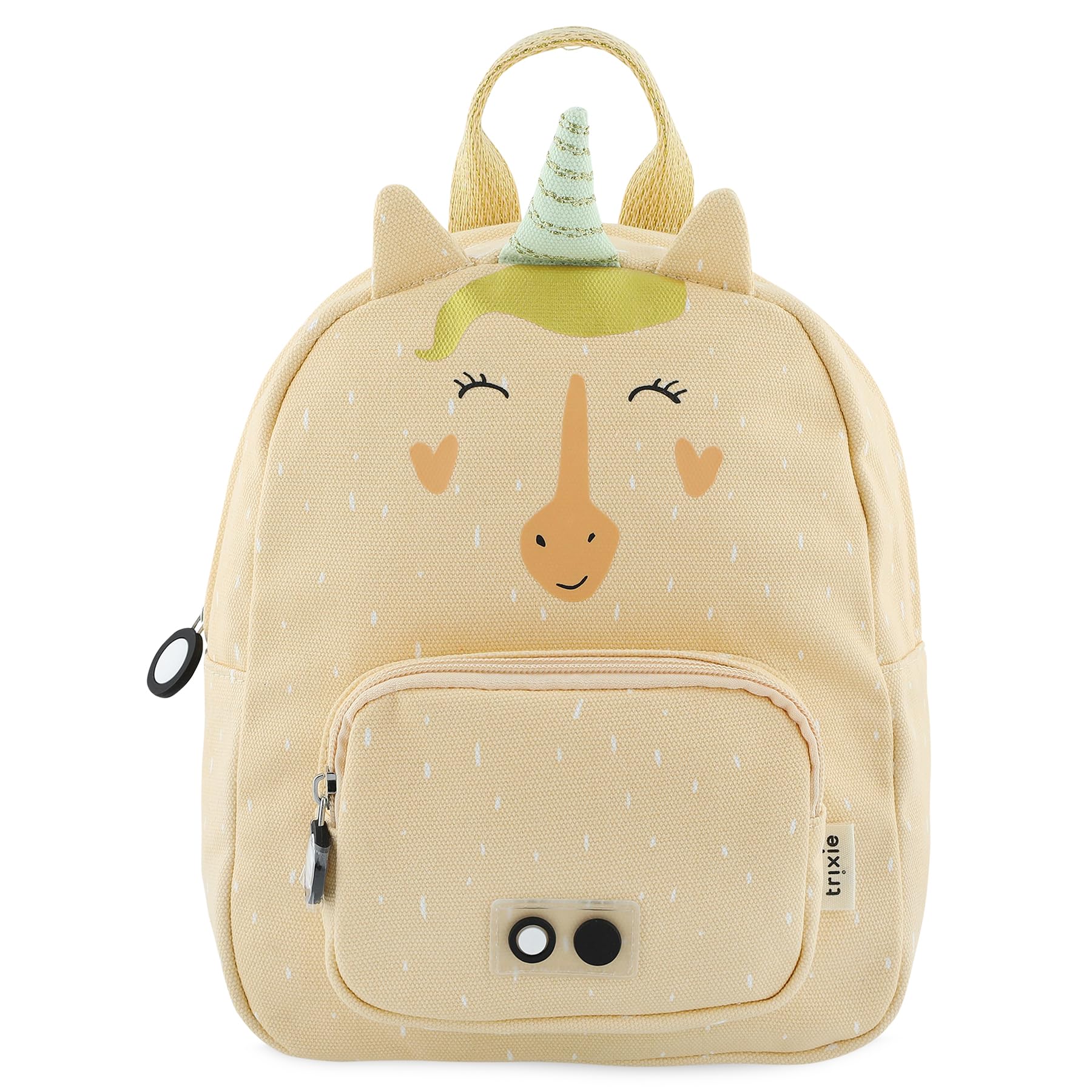 Trixie Small Backpack - Mrs. Unicorn - School Bag Water Repellent - Small Backpack for Child - Small Gym Bag - Nude