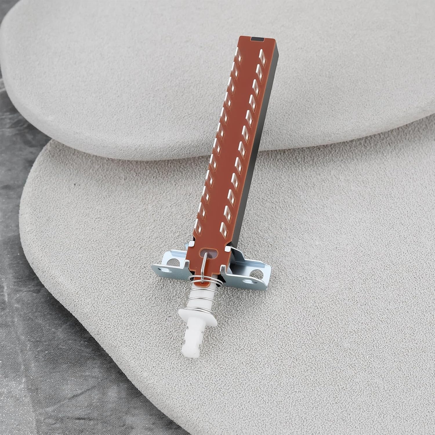 Create idea 2Pcs 8PDT 8 Pole 24 Pin 1 Position Switch Self-Locking Push Button Switch DC30V 1A for Signal Control