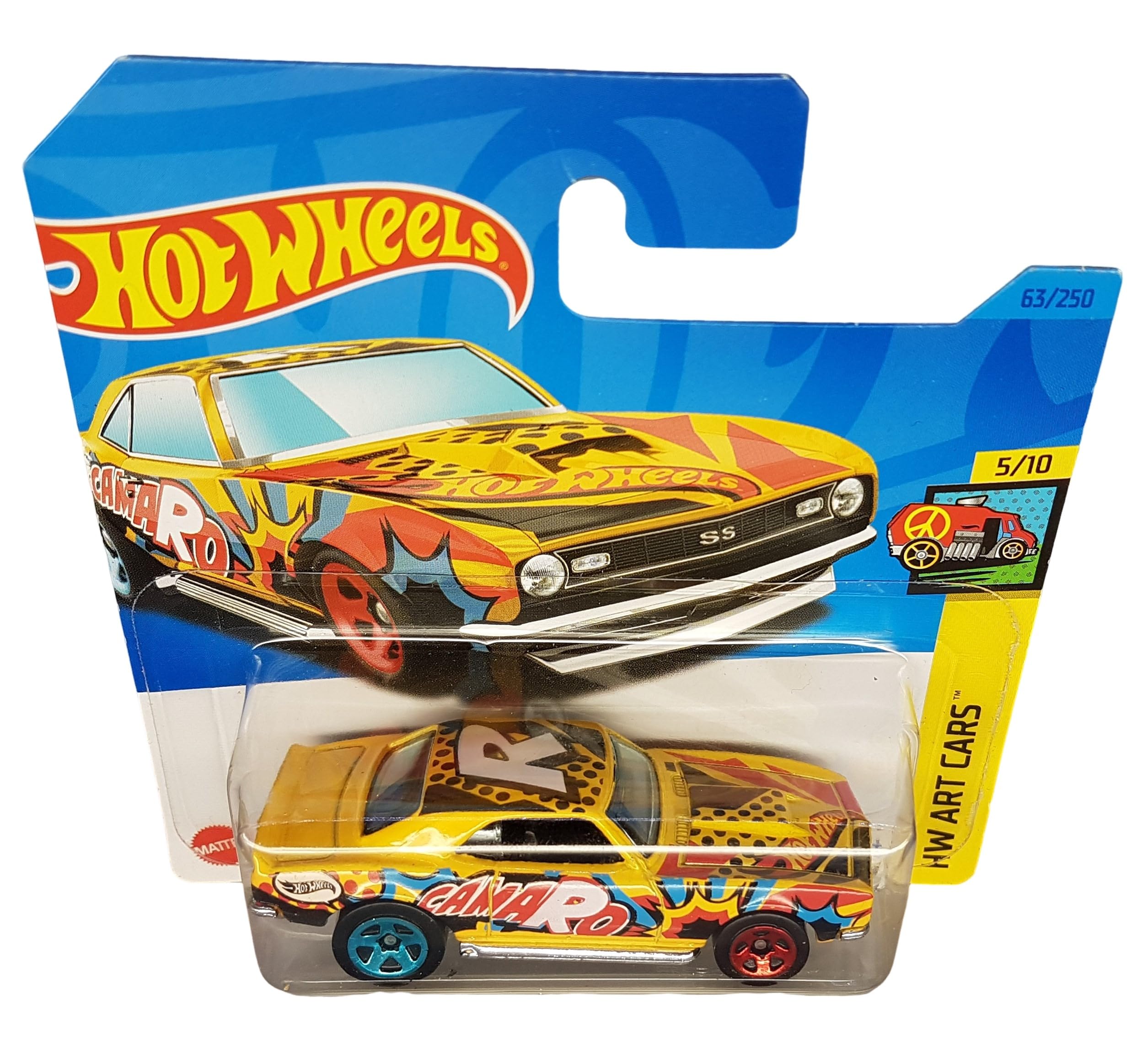 Hot Wheels - ´68 Copo Camaro - HW Art Cars 5/10 - HKH49 - Short