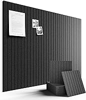 Vista 79 de FLUXYNARA - Tablero de anuncios de fieltro 48 x 36 pulgadas, alternativa al corcho, paquete de 12, 70 lengüetas adhesivas, panel de pared grueso