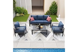 Amopatio Aluminum Patio Furniture: A Luxe Oasis for Outdoor Living
