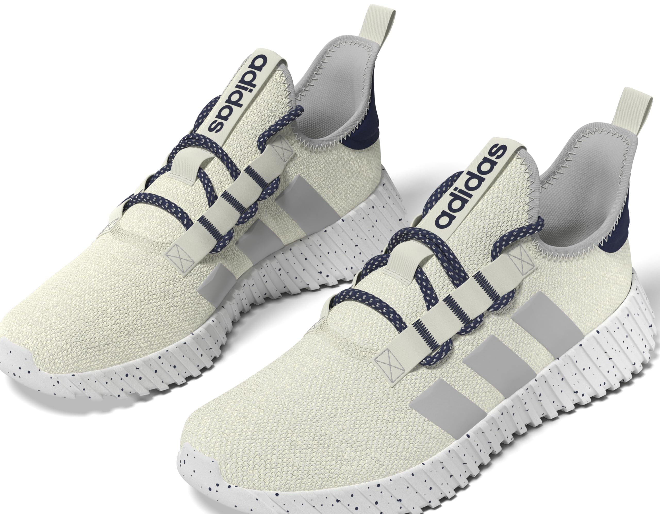 adidas Unisex-Adult Kaptir 3.0 Sportswear, Off White/Grey/Dark Blue, 14
