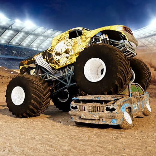 Monster Trucks Jam Arena Derby - FreeStyle Demolition Derby mmx