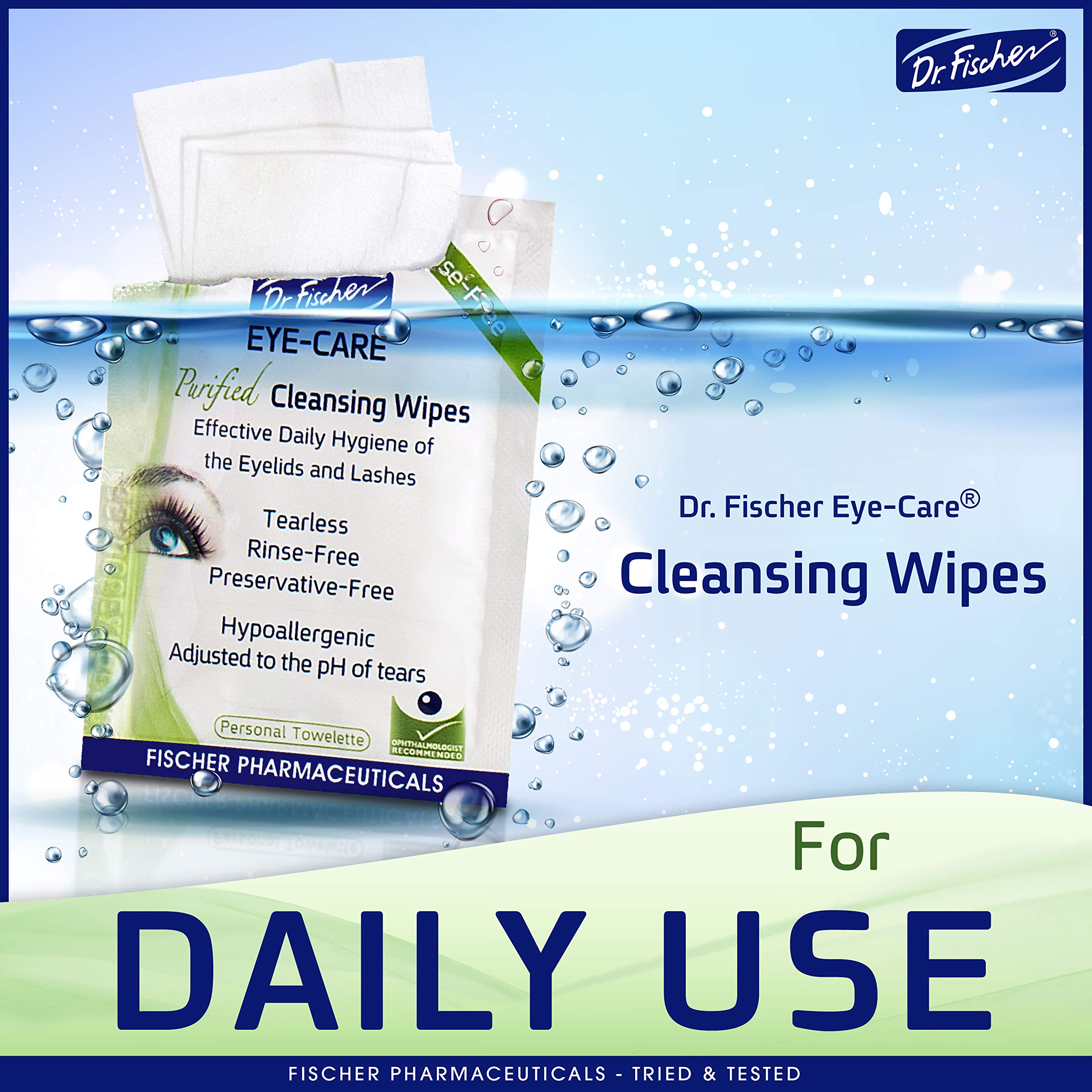 Dr. Fischer Premium, Purified, NonIrritating & Hypoallergenic Eyelid