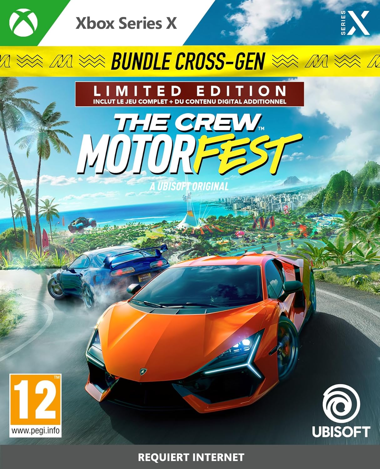 THE CREW MOTORFEST EDITION LIMITED XBOX SERIES X
