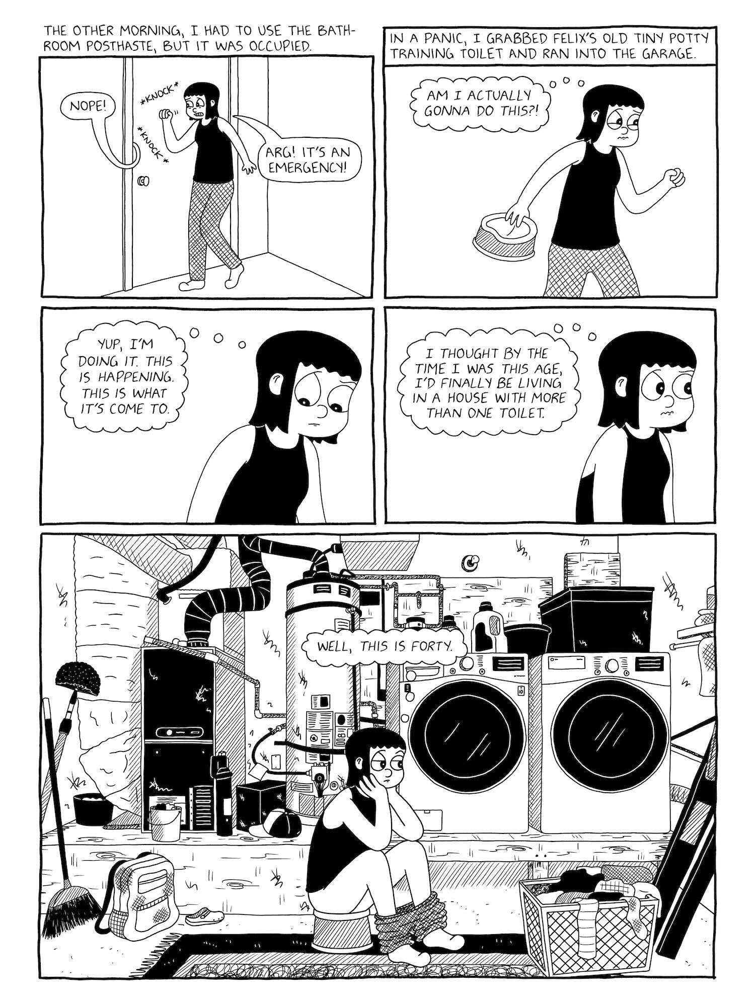 Bury Me, Already (It's Nice Down Here): Comics on Pregnancy and Parenthood
