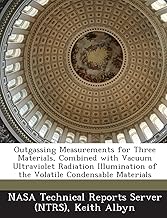 Outgassing Measurements for Three Materials, Combined with Vacuum Ultraviolet Radiation Illumination of the Volatile Condensable Materials