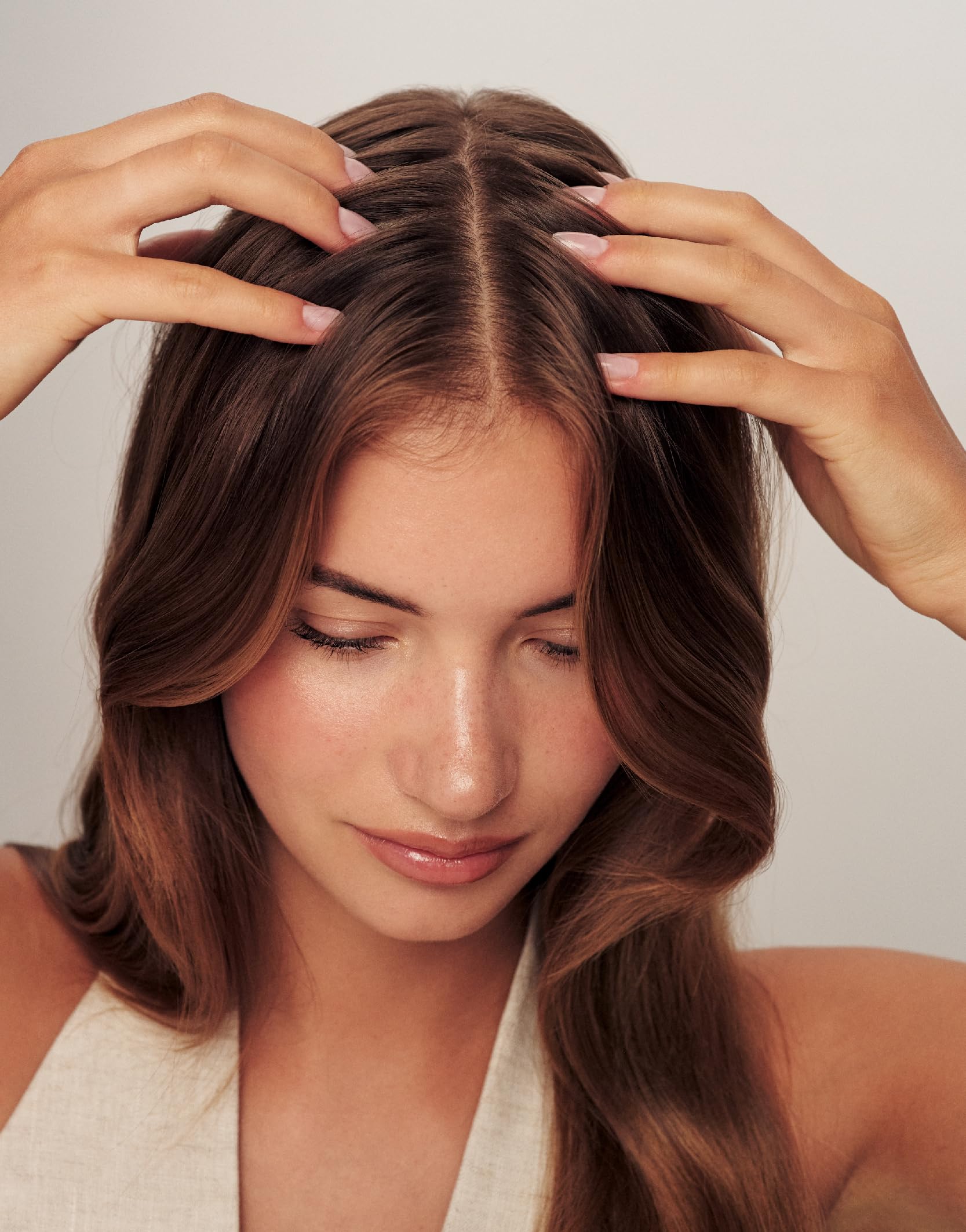 ROSEGOLD ROSEHAIR Set Capilar 3 en 1 con Biotina y Cafeína, Rutina Completa | Champú, acondicionador y sérum: limpia, nutre y densifica, con niacinamida y péptidos, fabricado en Francia
