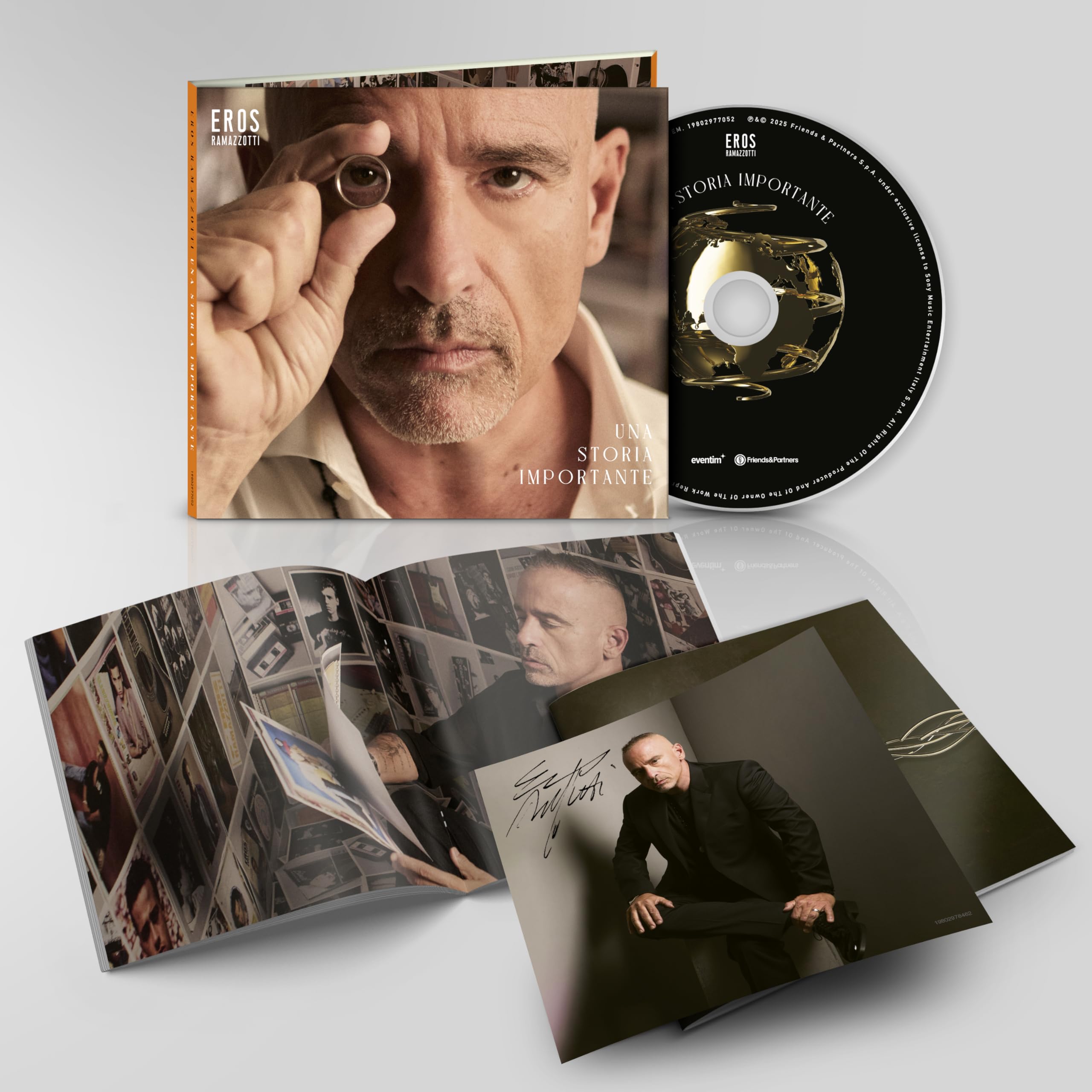 Una Storia Importante - CD Deluxe Signed Edition