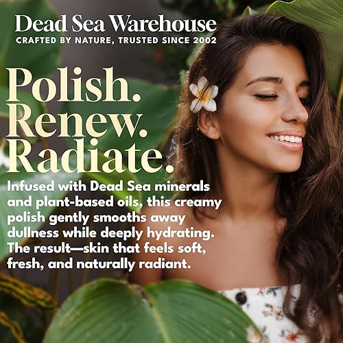 Miniatura 2 de Dead Sea Warehouse Amazing Minerals - Esmalte para la piel – 8.8 onzas – Exfoliante facial y corporal de sal del mar muerto – Limpiador exfoliante