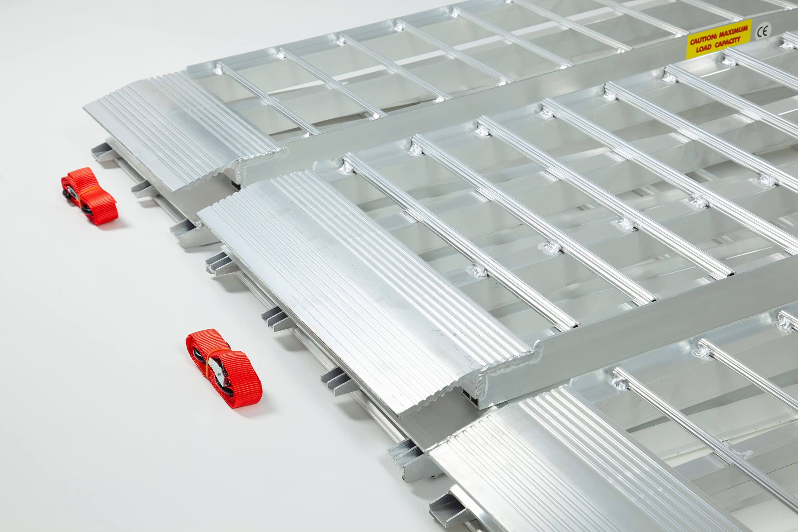 The Ramp People Motorcyle Ramp Kit - 3 Ramps - 2.7m Wide Motorbike Loading Ramps for Vans 680kg Capacity Heavy Duty (2750mm)