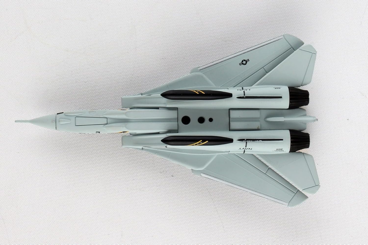 Daron F-14 Tomcat Jolly Rogers Die-Cast Model – 1:160 Scale Supersonic Fighter Jet Replica, VFA-103 Squadron, Highly Detailed, 4.75” Length x 2.875” Wingspan, Adult Collectible Ages 14+