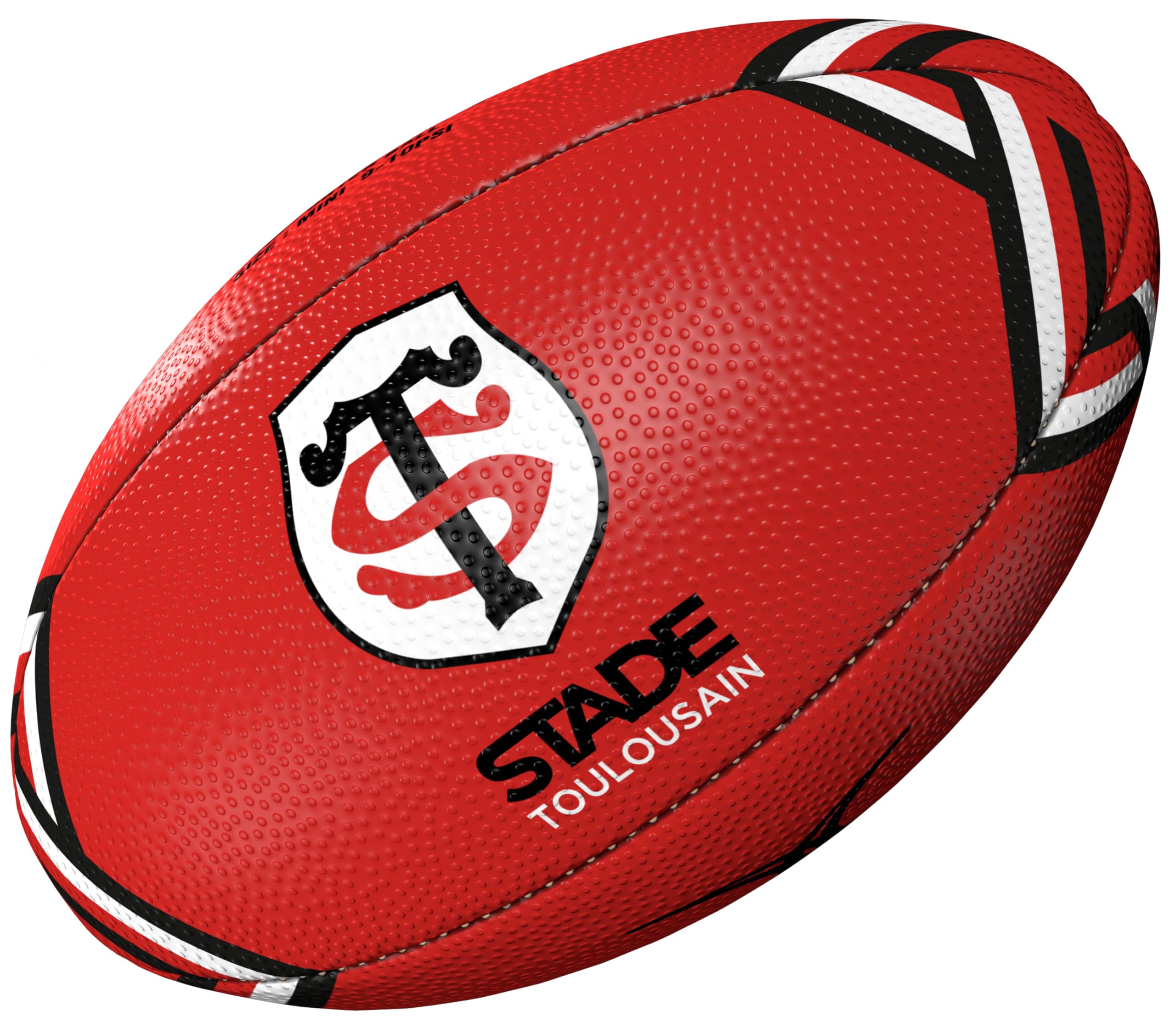 Gilbert Mini Ballon de Rugby Toulouse - Collection Officielle Stade TOULOUSAIN