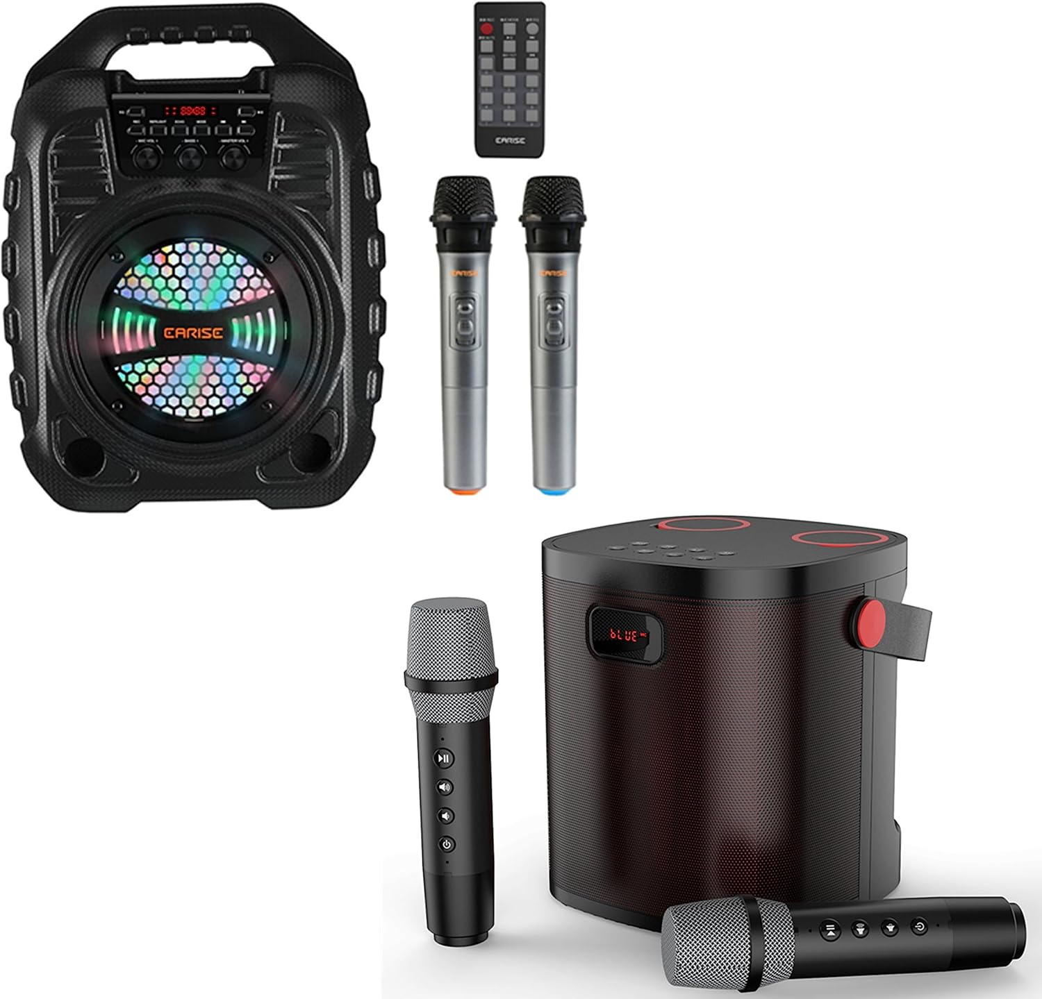 EARISE T26 PRO Portable Bluetooth PA Speaker System with 2