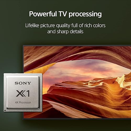 Miniatura 2 de Sony 55 pulgadas 4K Ultra HD TV Serie X77L LED Smart Google TV KD55X77L- Modelo 2023, negro
