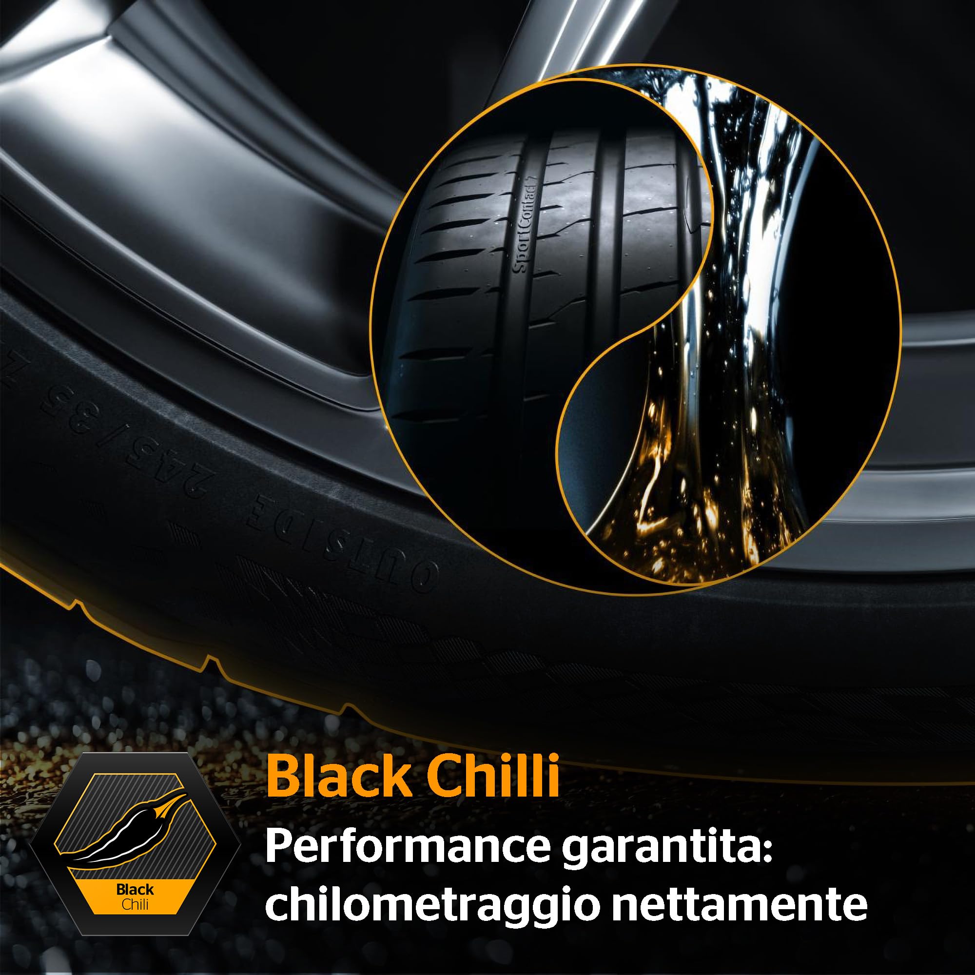 CONTINENTAL - SportContact 7-255/40 R 20-101Y/C/A/73dB - Pneumatico estivo