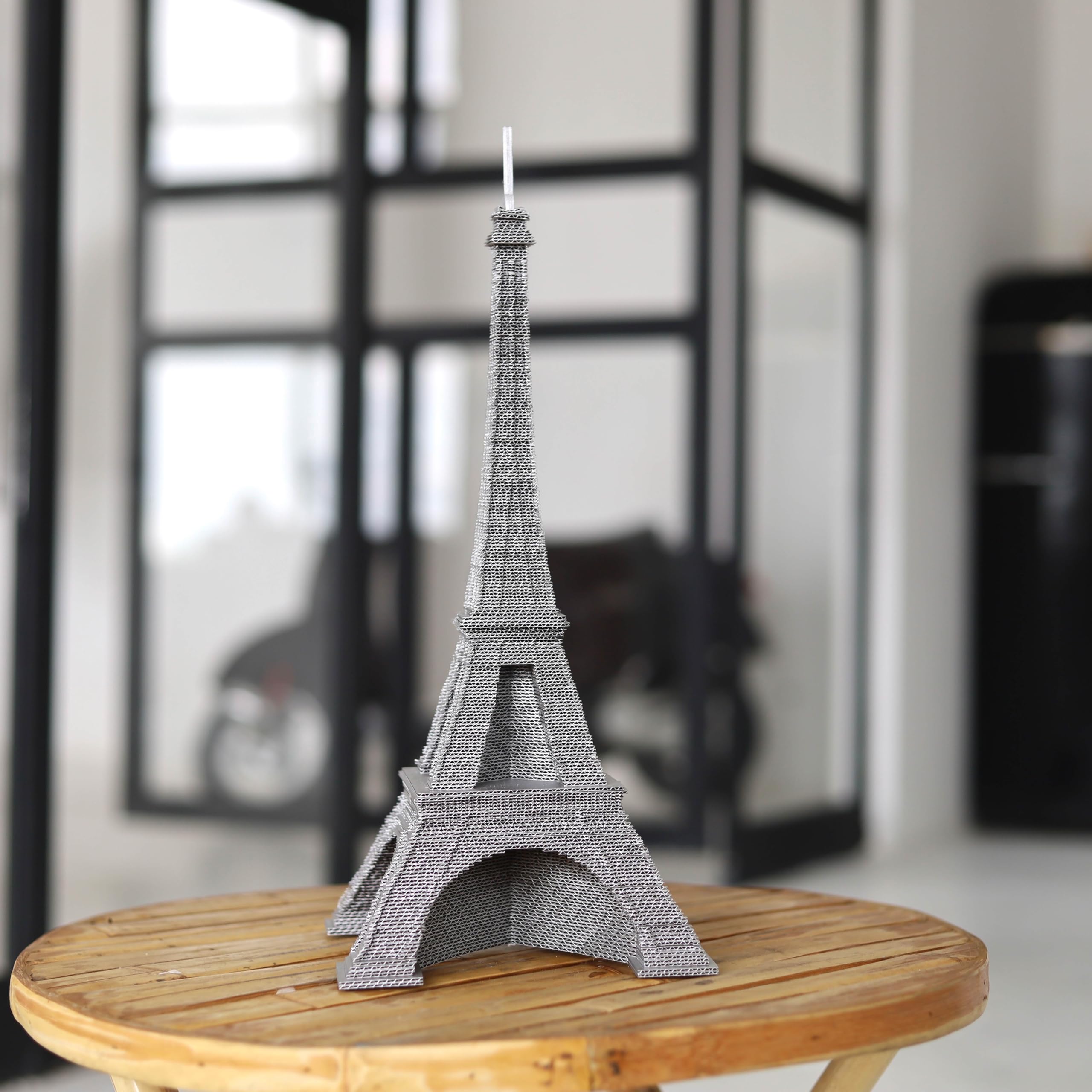 Tour Eiffel Puzzle 3D en Carton – Maquette à Monter | 224 Pièces, 36 × 16 × 16 cm – Kit Sculpture DIY à Peindre, Matériaux Recyclés, Ados & Adultes, Idée Cadeau Déco