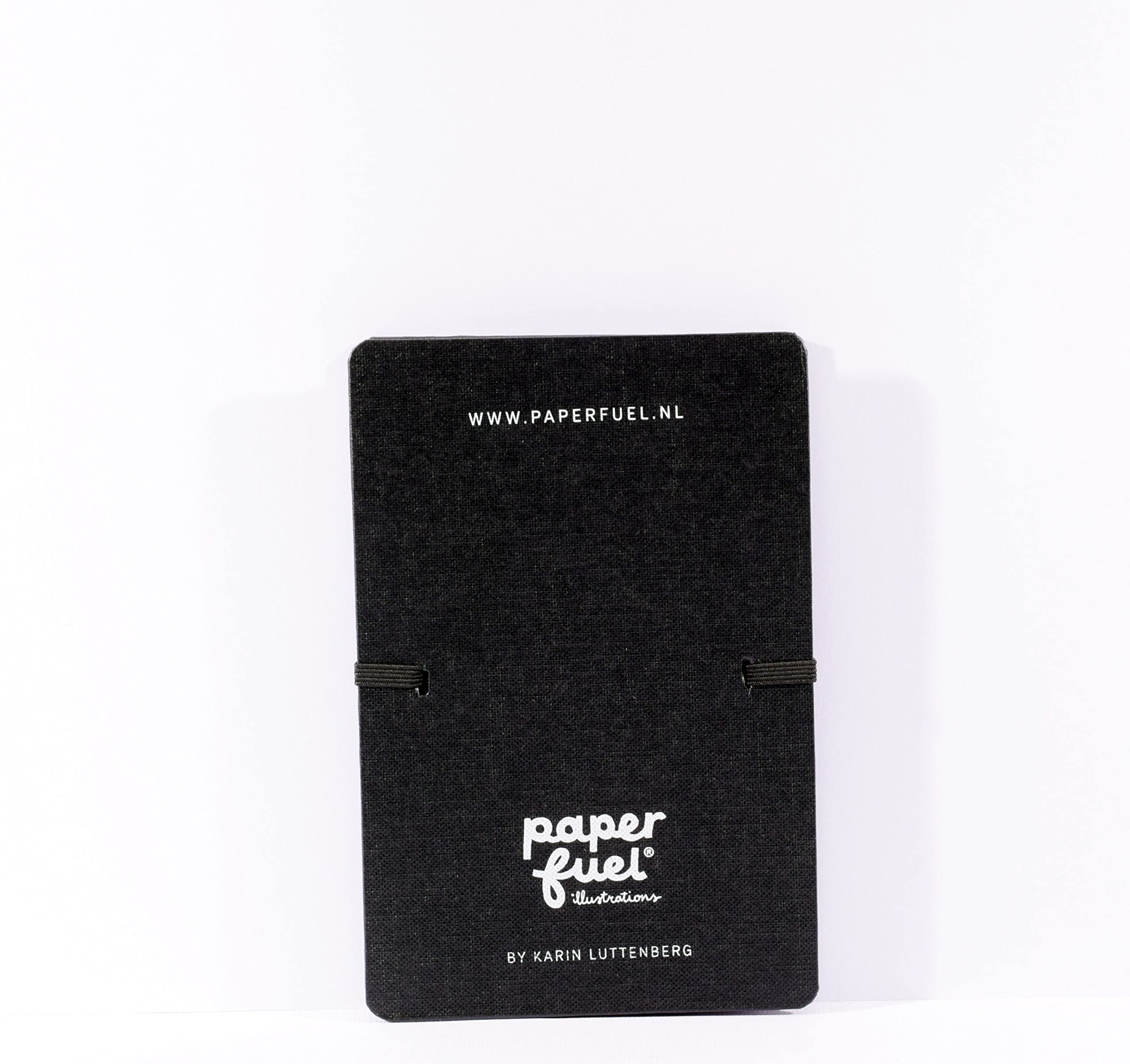 Paperfuel ringband Schetsblok 15 x 15 cm - 140 grams - 80 vellen - wit | Be Creative Shop