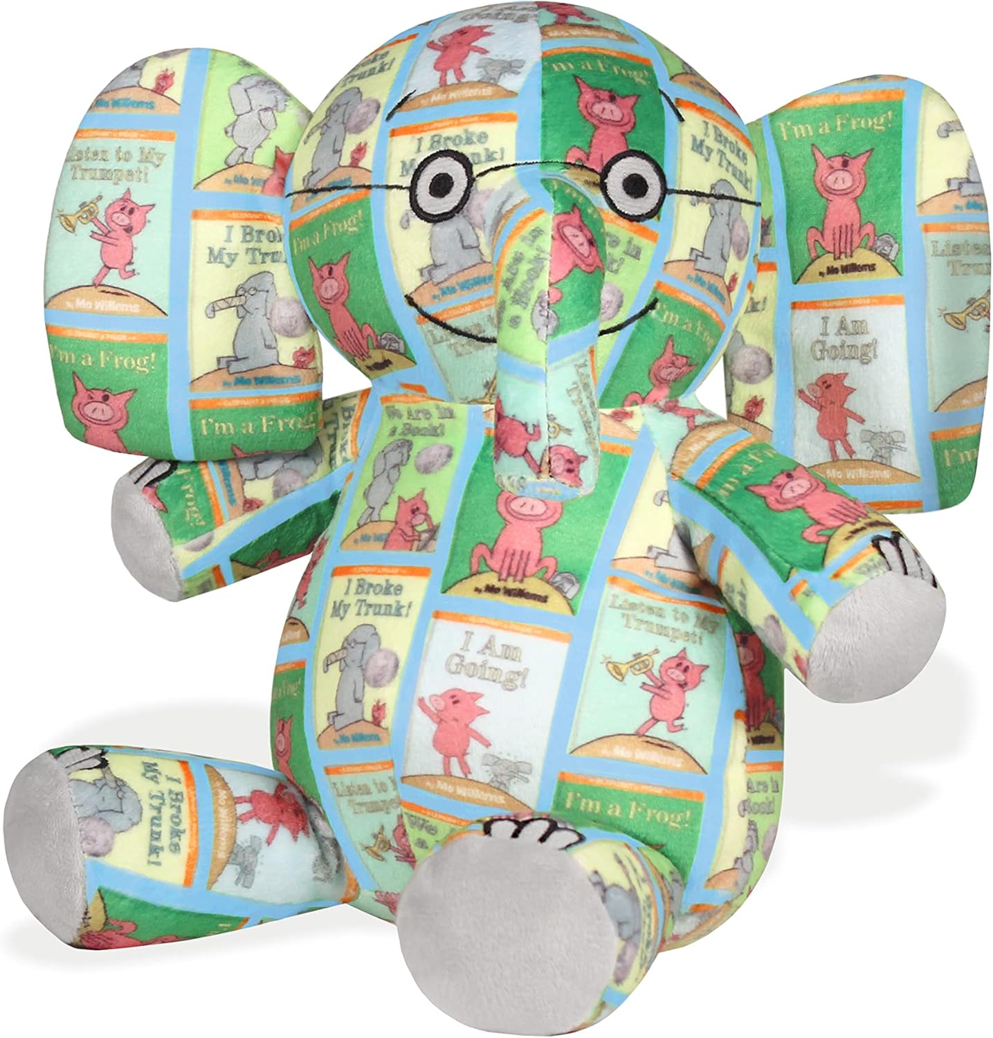 YOTTOY Mo Willems Collection Elephant Anniversary Soft Stuffed Animal Plush Toy 9