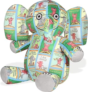 YOTTOY Mo Willems Collection | Elephant Anniversary Soft Stuffed Animal Plush Toy –9.5”