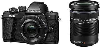 OLYMPUS ミラーレス一眼 OM-D E-M10 MarkII EZダブルズームキット ブラック