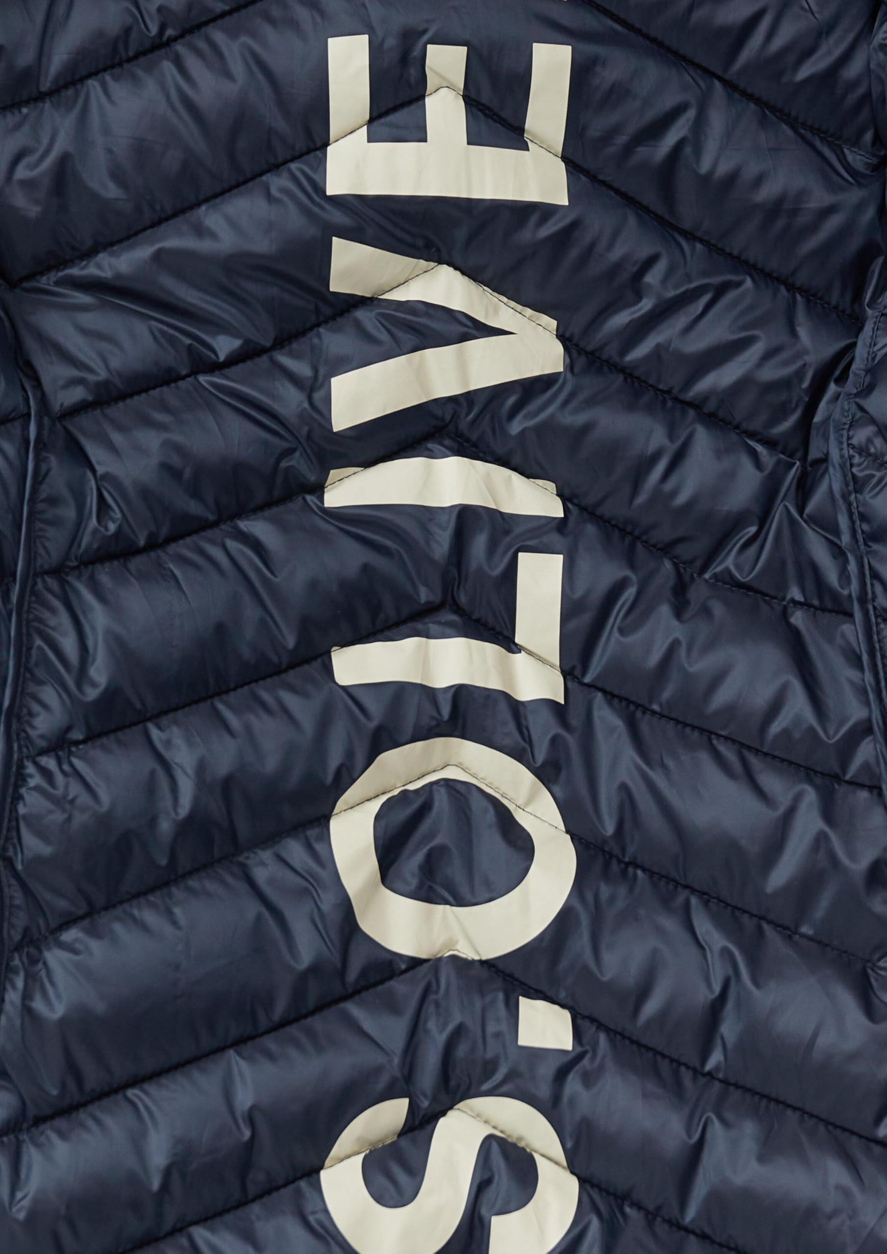 s.Oliver Gesteppte Jacke mit abnehmbarer Kapuze im Slim Fit