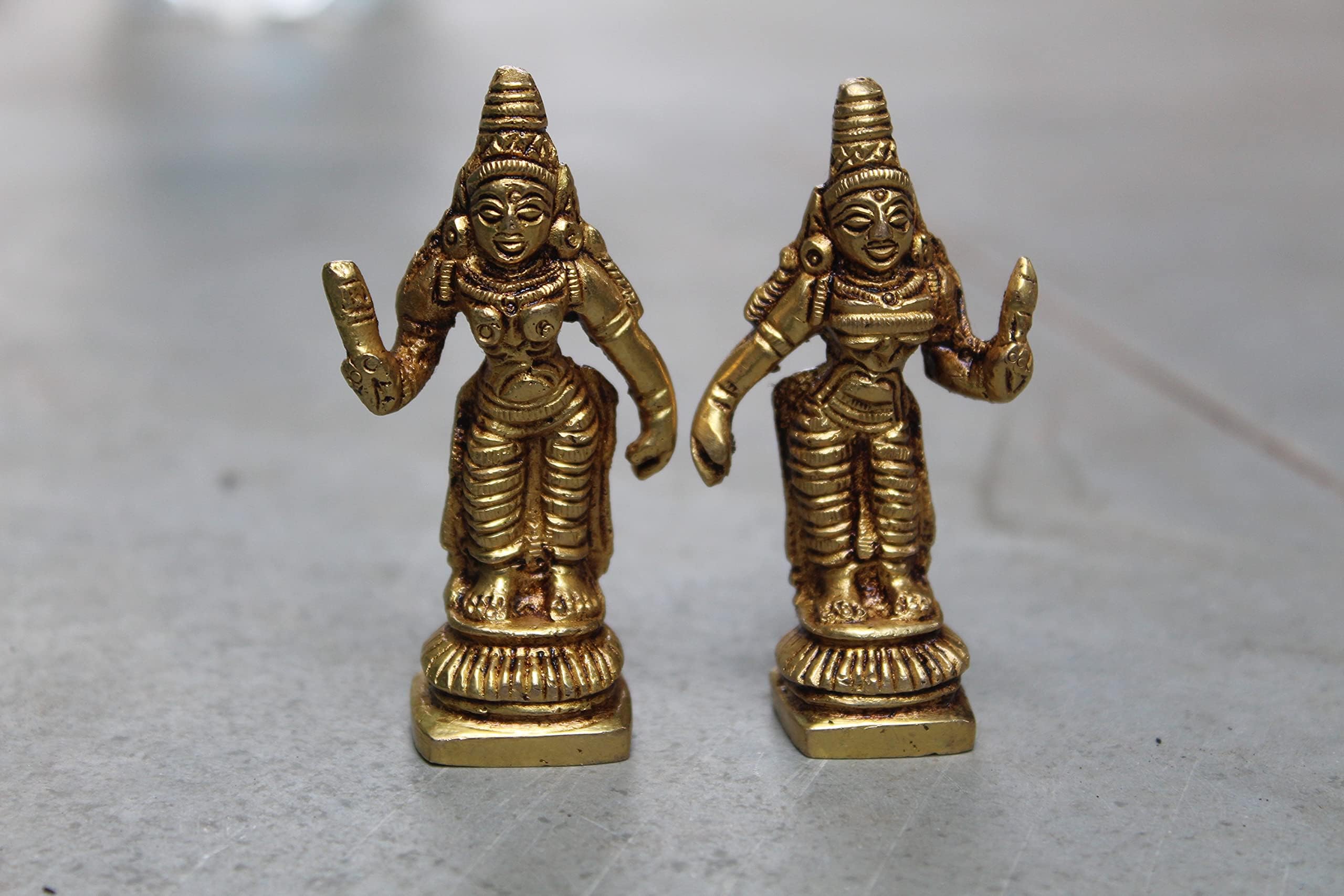 Jet Brass Riddhi Siddhi Idol for Home Office Progress Gift