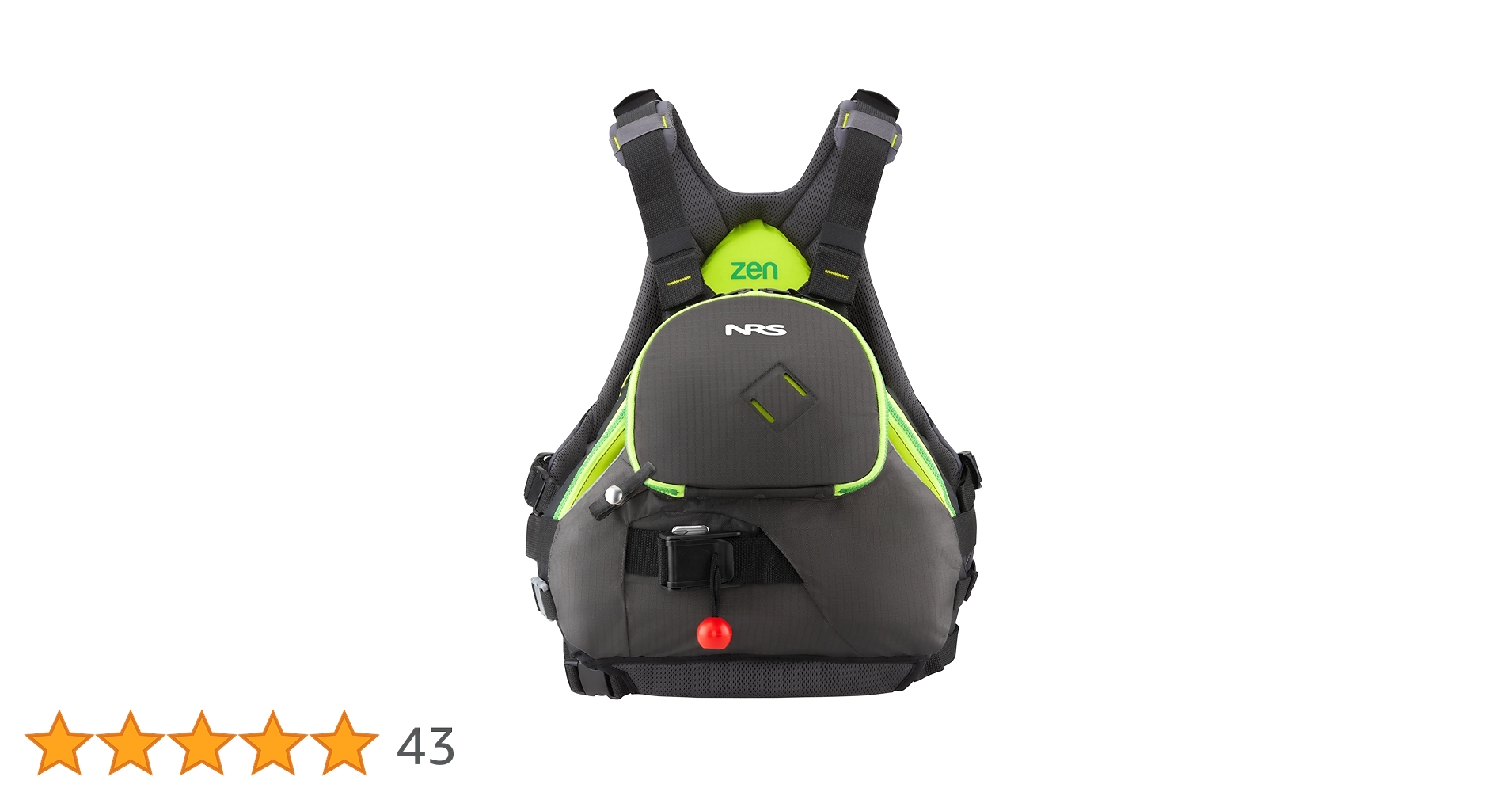 Amazon | NRS Zen LifeJacket (PFD)-チャコール/ティール-S/M | NRS