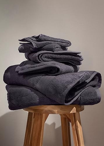 Vista 34 de Juego de toallas de baño 100% algodón orgánico Juego de 6 toallas de baño de lujo Certificado GOTS Toallas de hotel premium 27.64 oz/m² 2