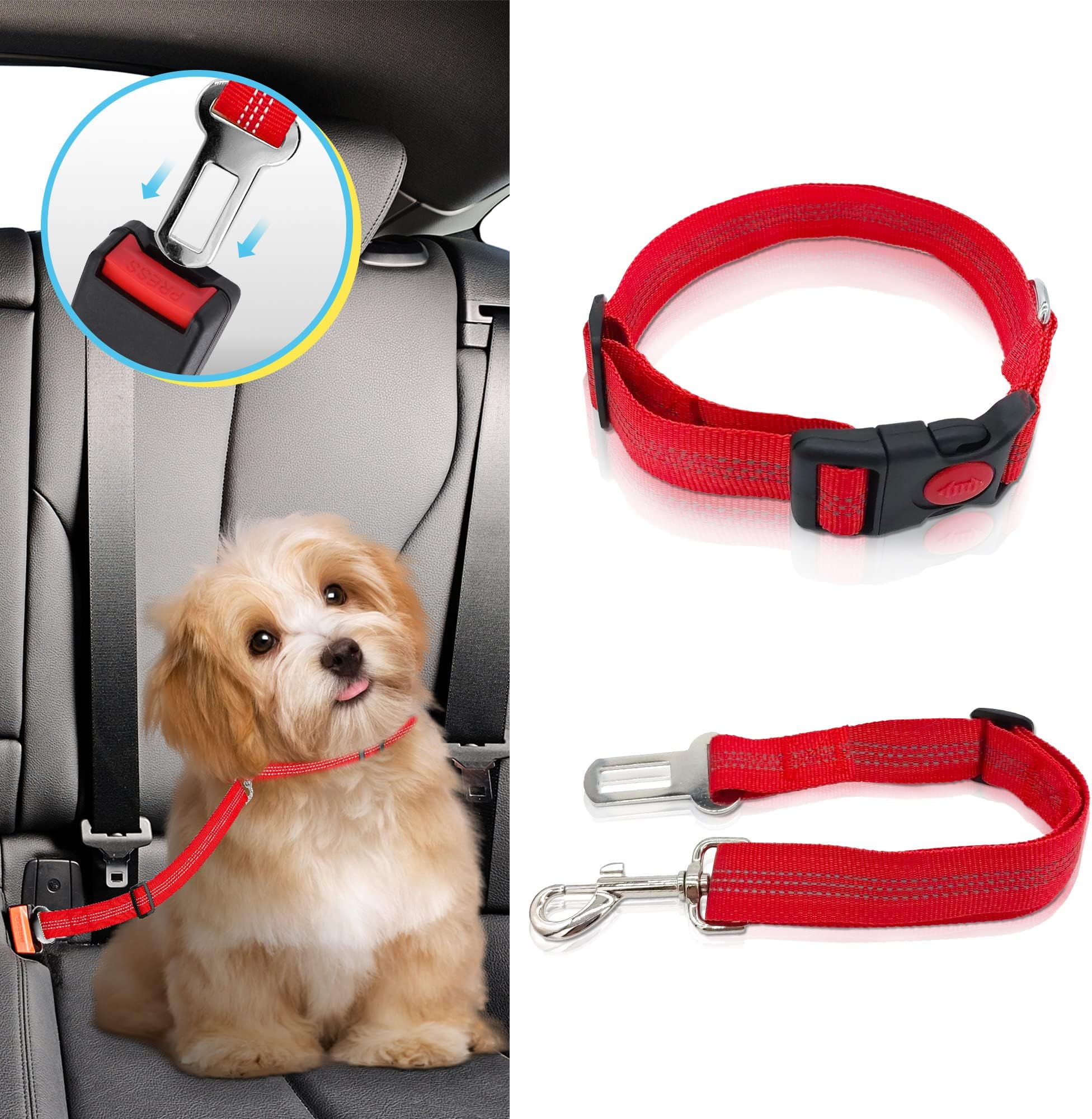 Seatbelt Dog Seat Mercedes Dog Harness Pet Seat Belt Tether Kurgo Direct To Seatbelt  Tether For