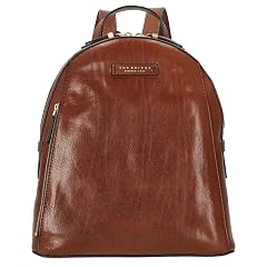 The Bridge Backpack Costanza Unisex Business Leather Brown