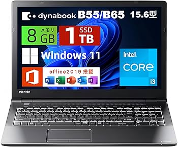 dynabook TOSHIBA ノートPC Amazon.co.jp: 【整備済み品】 15.6インチ ノートパソコン