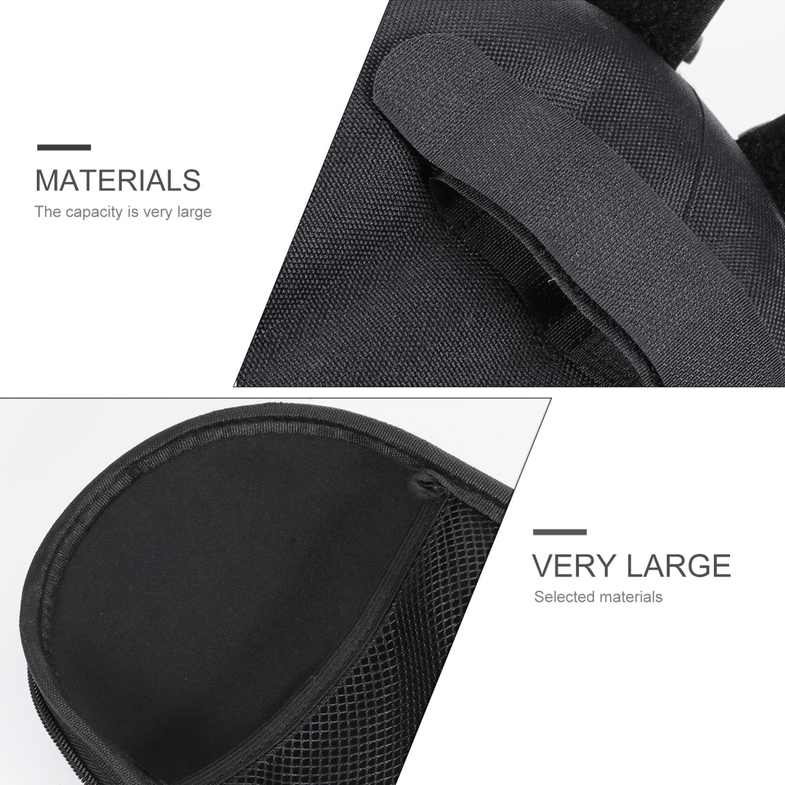 GALPADA Borsa da Manubrio Capacità 1-2l per Bicicletta per Bici in Pvc ed Eva Comoda e Portatile per Uscite All'aperto