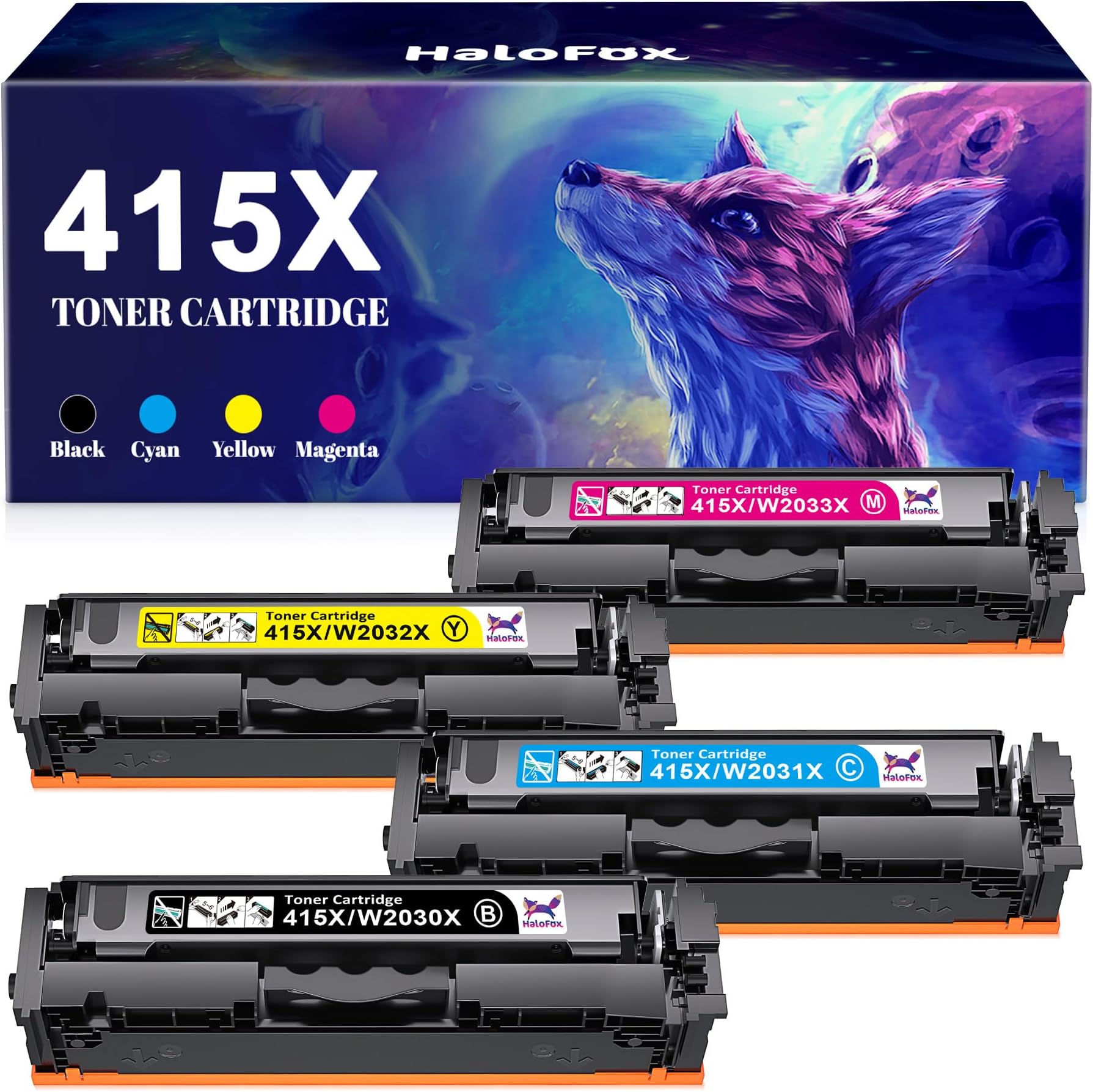 T3AZUR - Toner Compatible Avec HP Color LaserJet Pro MFP M479dw M479fdn