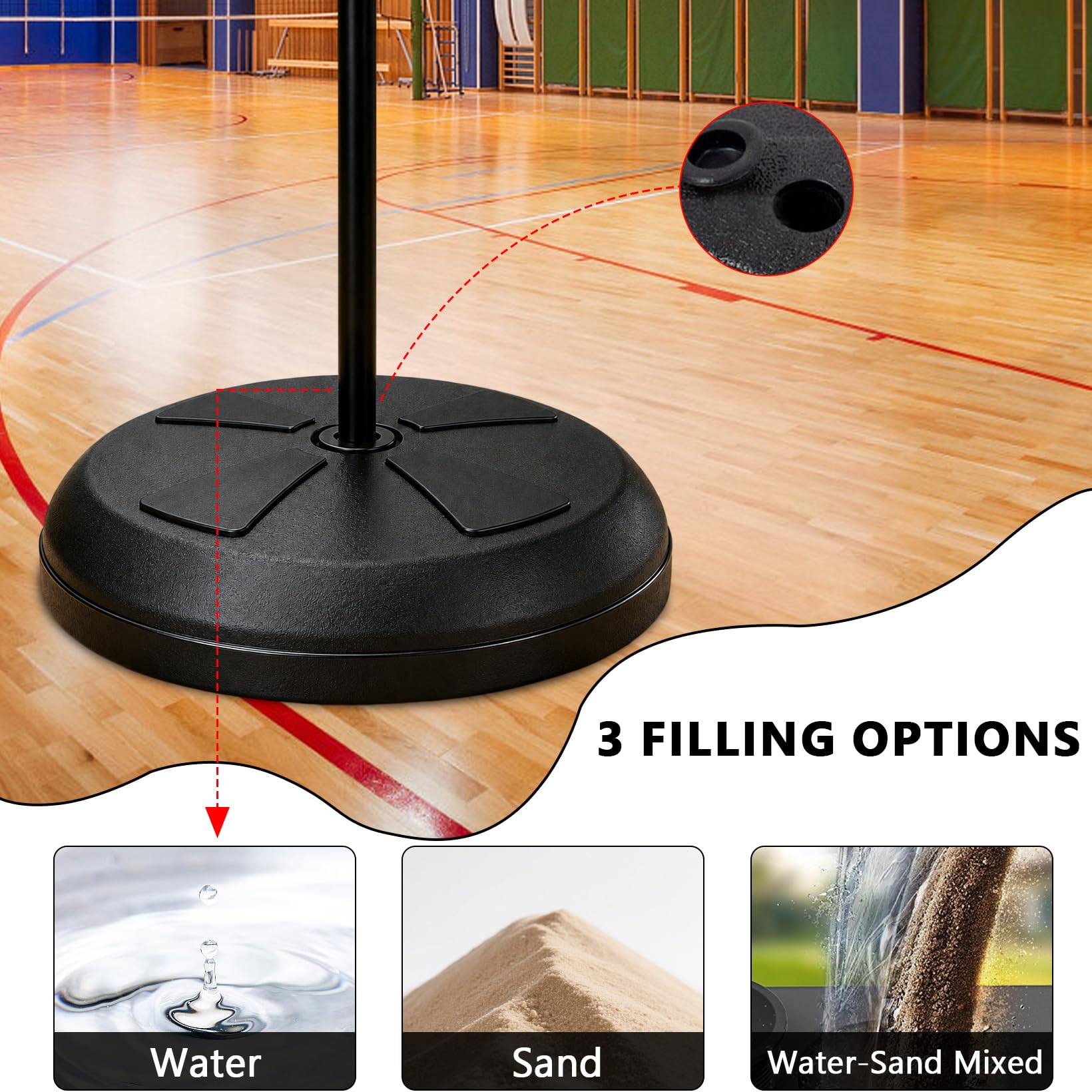 2 in 1 Basketballkorb Outdoor mit Dartscheibe Ständer, Basketballkorb Indoor Outdoor, Dartscheibe mit Ständer, 118-140cm Höhenverstellbar Basketball Korb mit Darts Target BäLlen Pumpe Geschenk