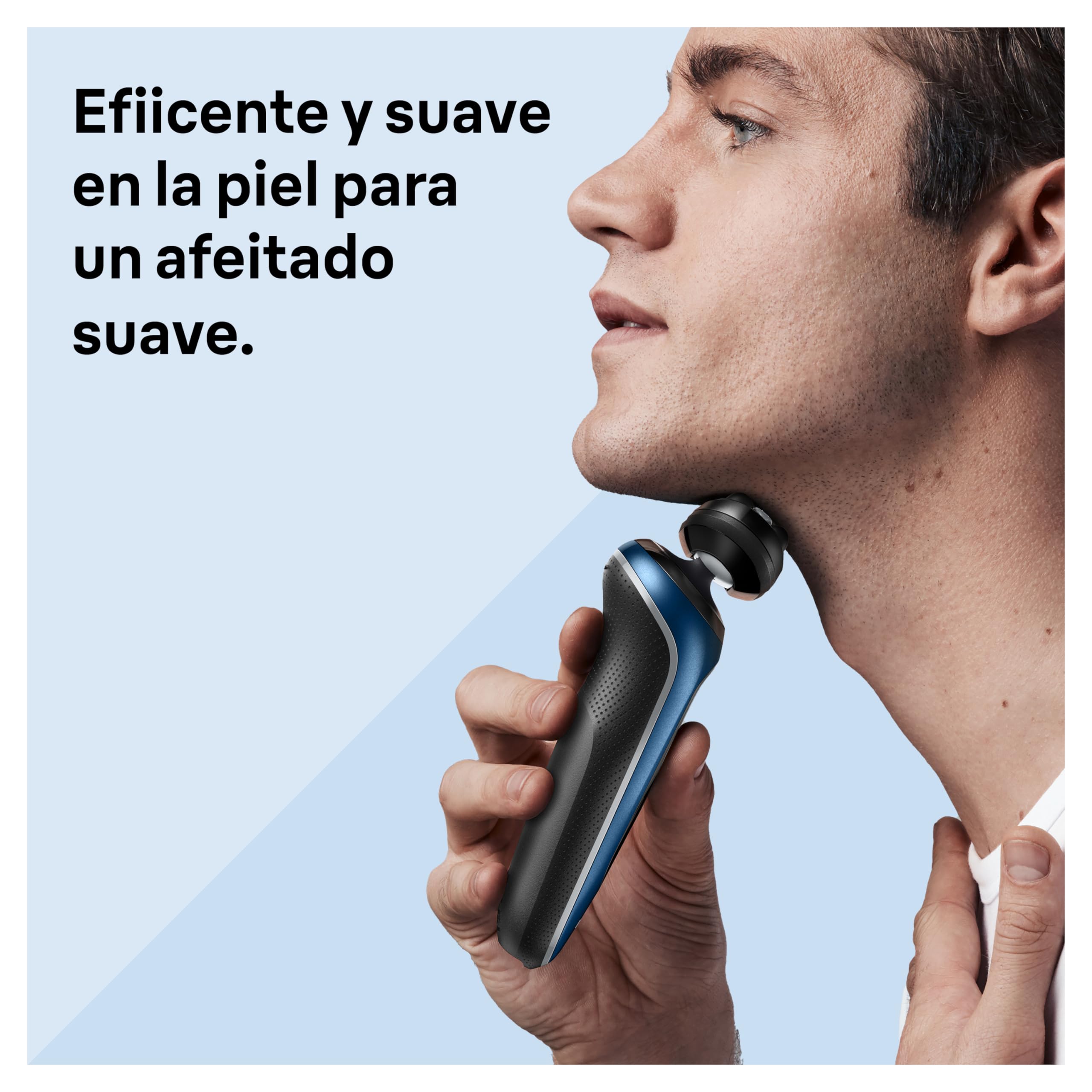 Braun Series 6 Afeitadora Eléctrica Hombre, 61-B4500cs, Azul