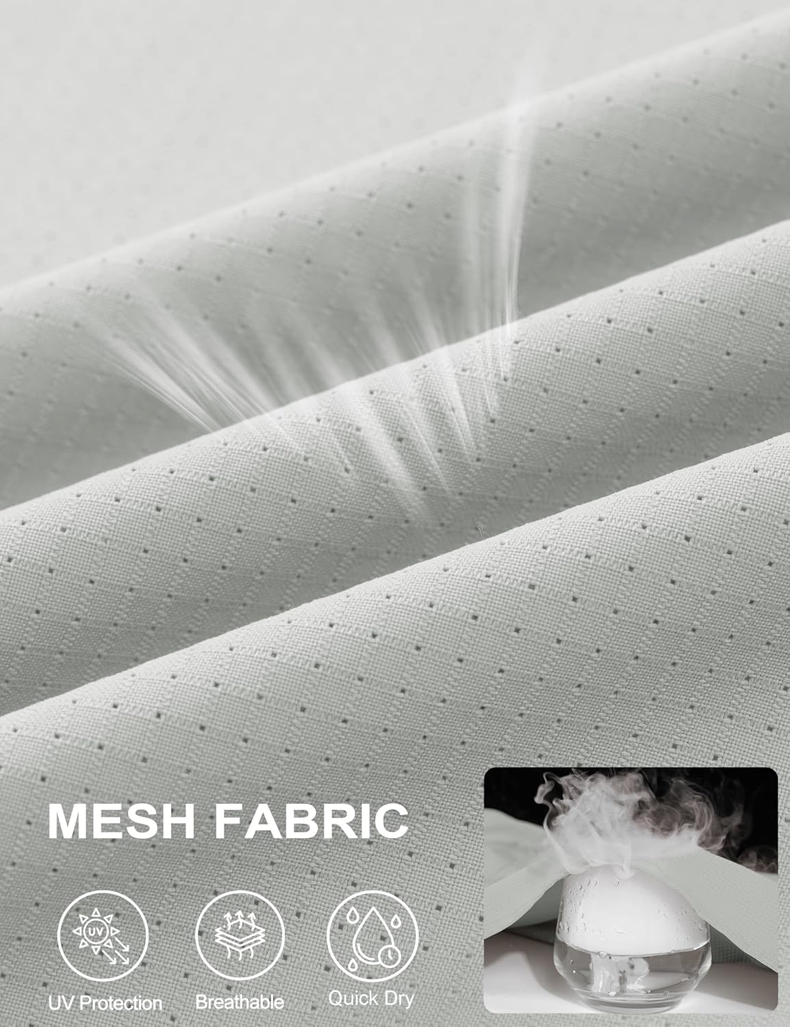 MAGCOMSEN Men's Sun Protection Fishing Shirts UPF 50+ UV Quick Dry Long Sleeve Button Down Shirts Safari Hiking Travel - Image 4