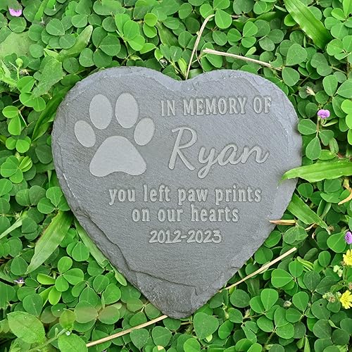 Miniatura 3 de Regalos conmemorativos para mascotas, piedra conmemorativa personalizada para mascotas, regalo de recuerdo de mascotas, en memoria de perro gato,