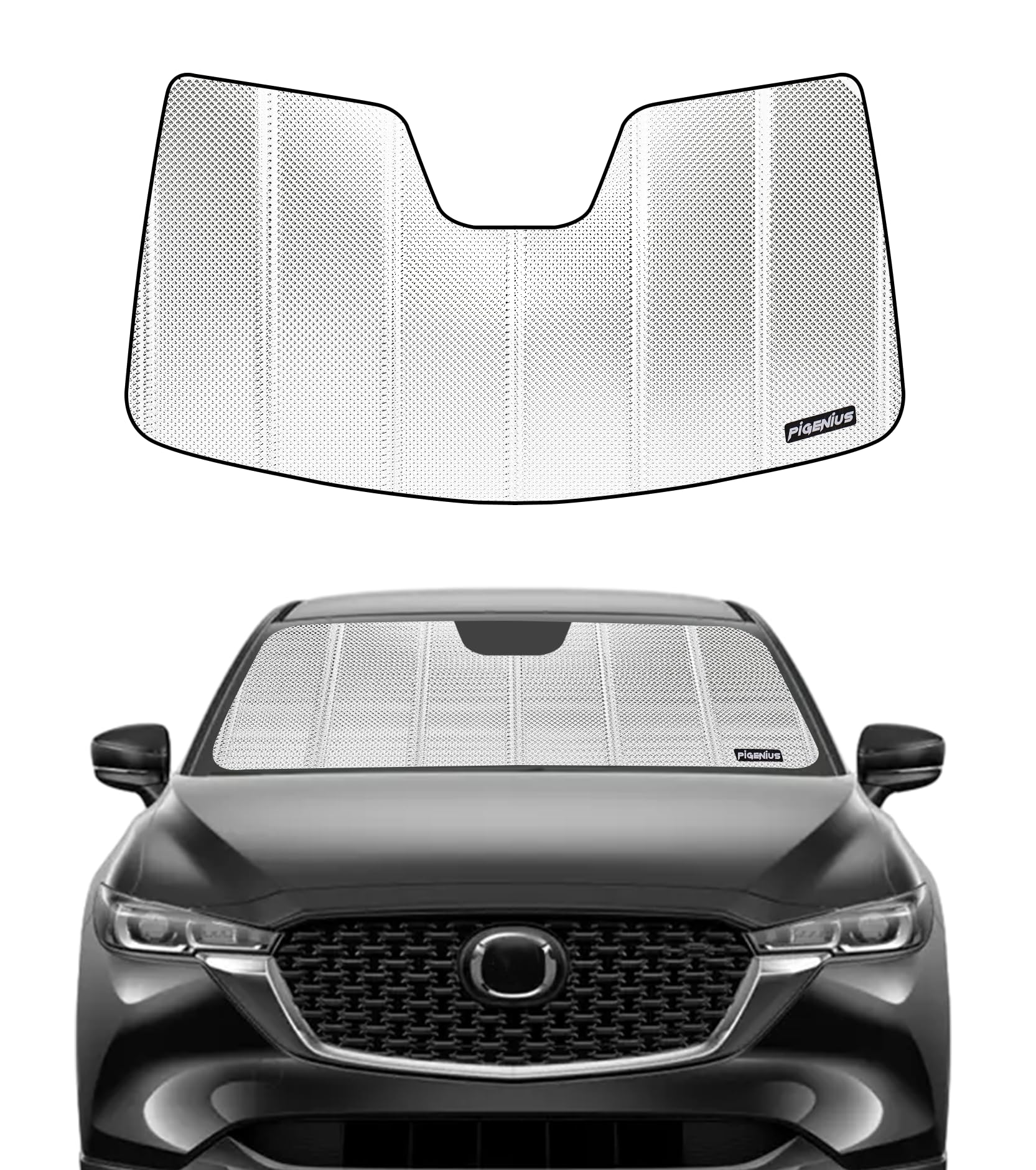 Amazon.com: Pigenius Windshield Sun Shade for Mazda CX5 2017-2025