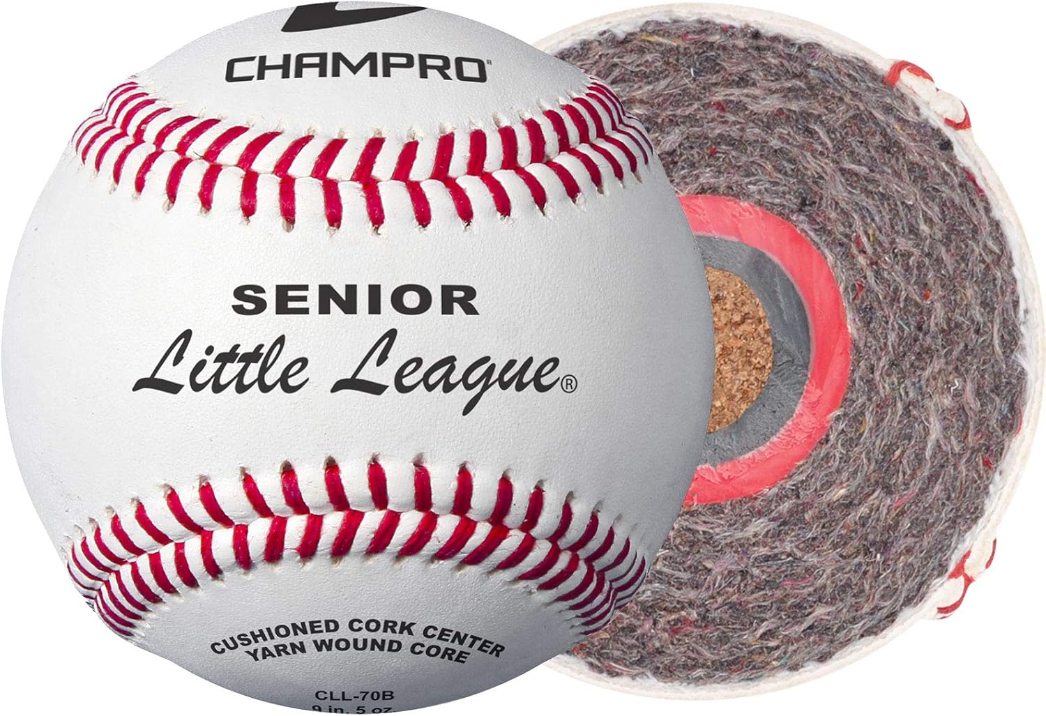 CHAMPRO Senior Little League Tournament Baseballs with Full