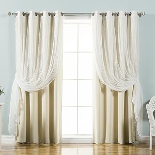 Dotted Lace Curtains