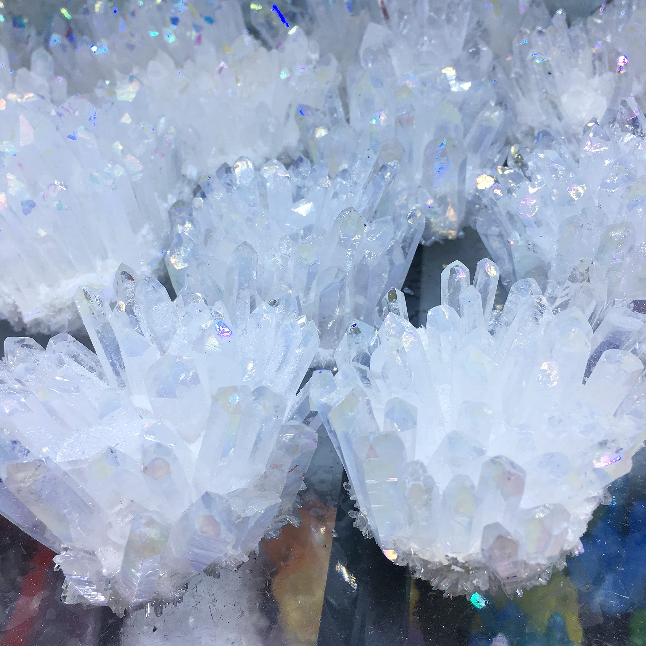 Amazon.co.jp: 天然水晶の原石 クリスタルナチュラルホワイト