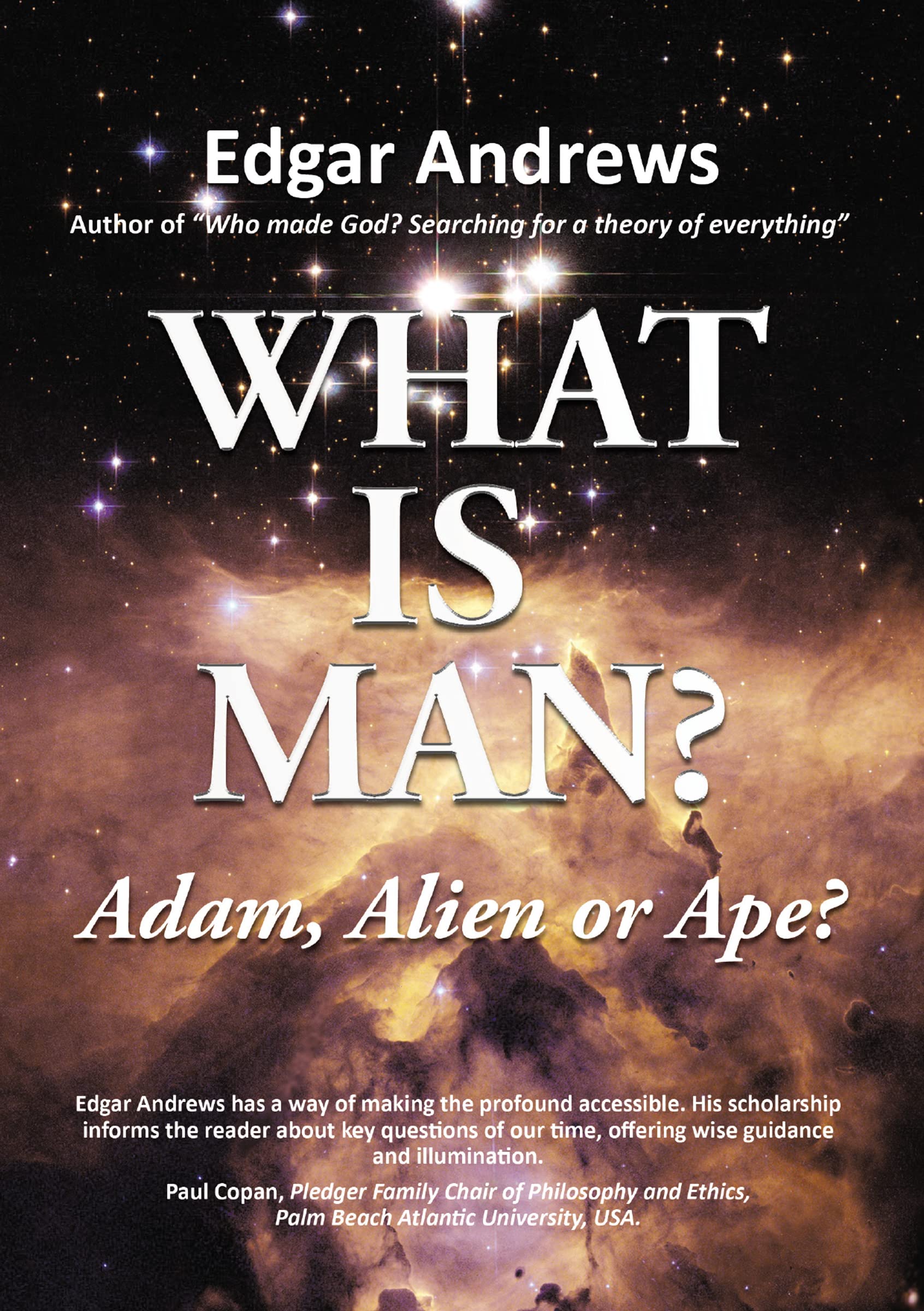 Buy What Is Man?: Adam, Alien or Ape? — BookShops.in