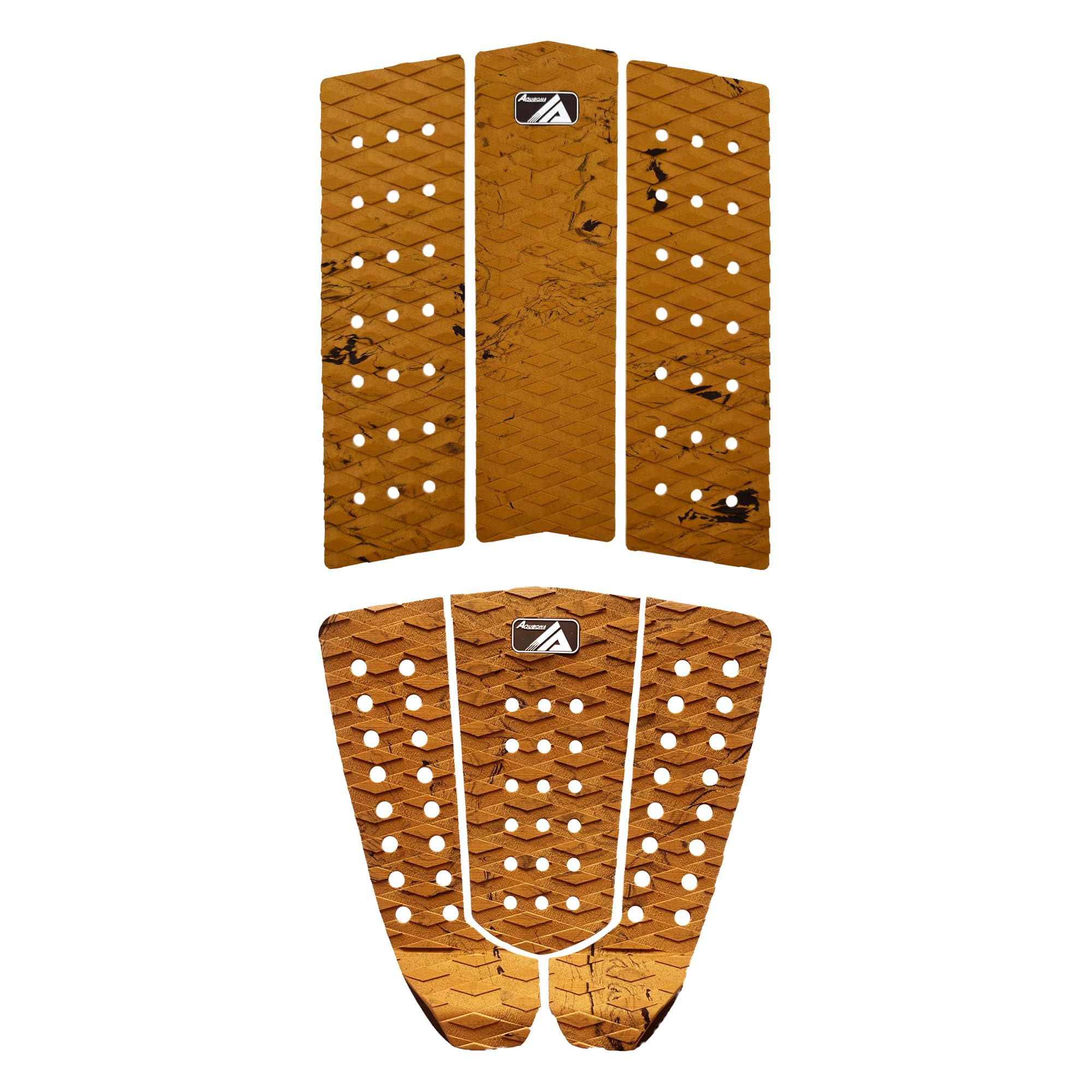 3 pezzi Stomp Pad Tavola da Surf EVA Traction Pad adesivo professionale Tail Pad / Si applica a tutte le tavole – tavole da surf, shortboard, longboard, skimboard/scelta di colori multipli