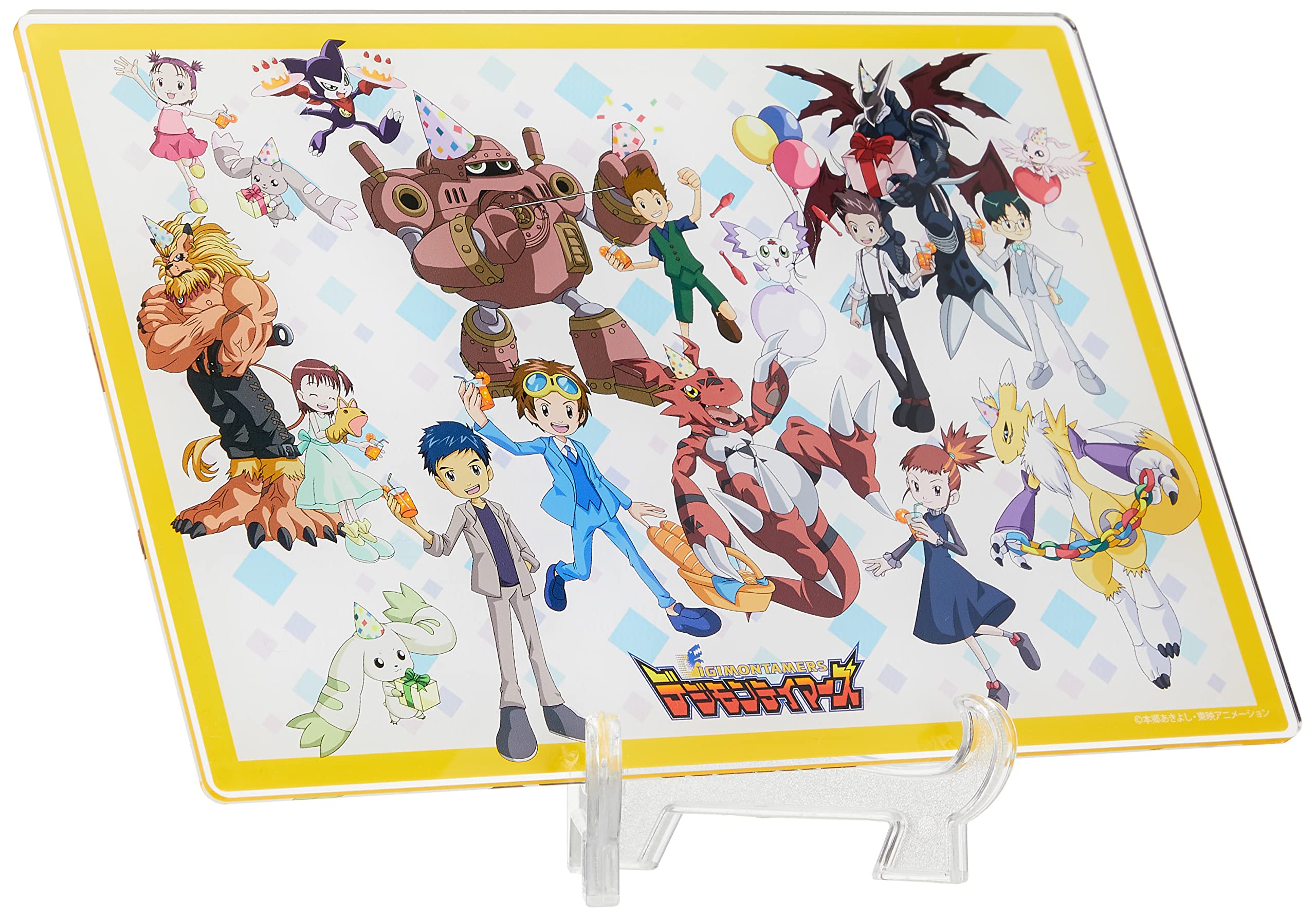 Amazon.co.jp: デジモンテイマーズ 01 散りばめデザイン お祝いver