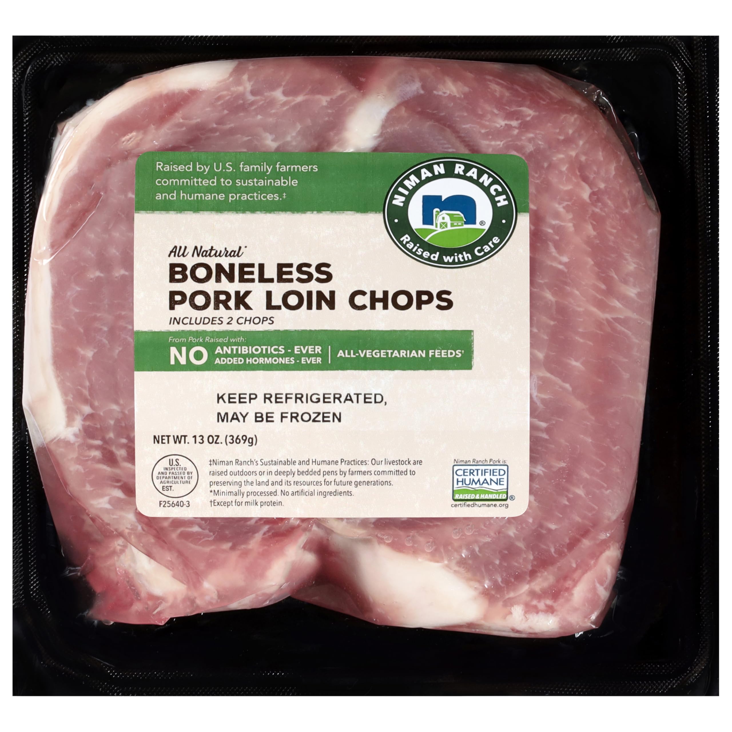 Niman Ranch Pork Loin Chops Boneless 0 8125 lbs — view 3
