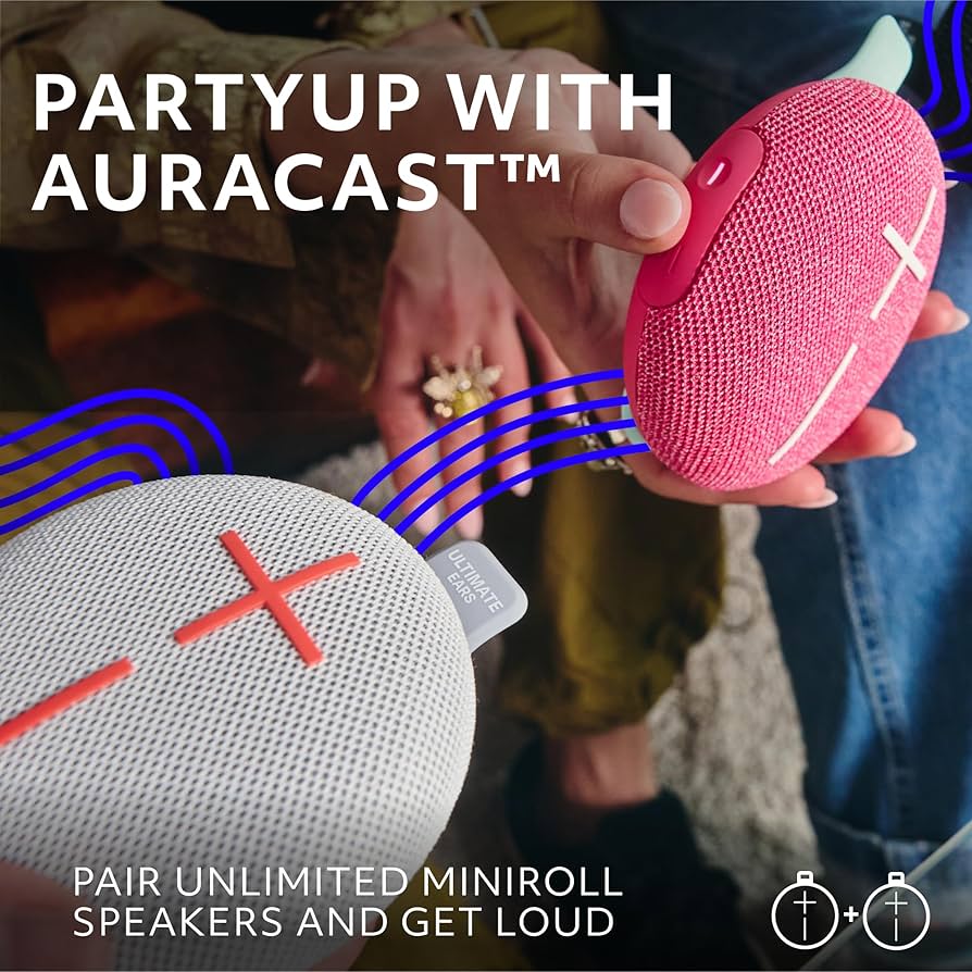 Amazon.com: Ultimate Ears MINIROLL Ultra-Portable Waterproof