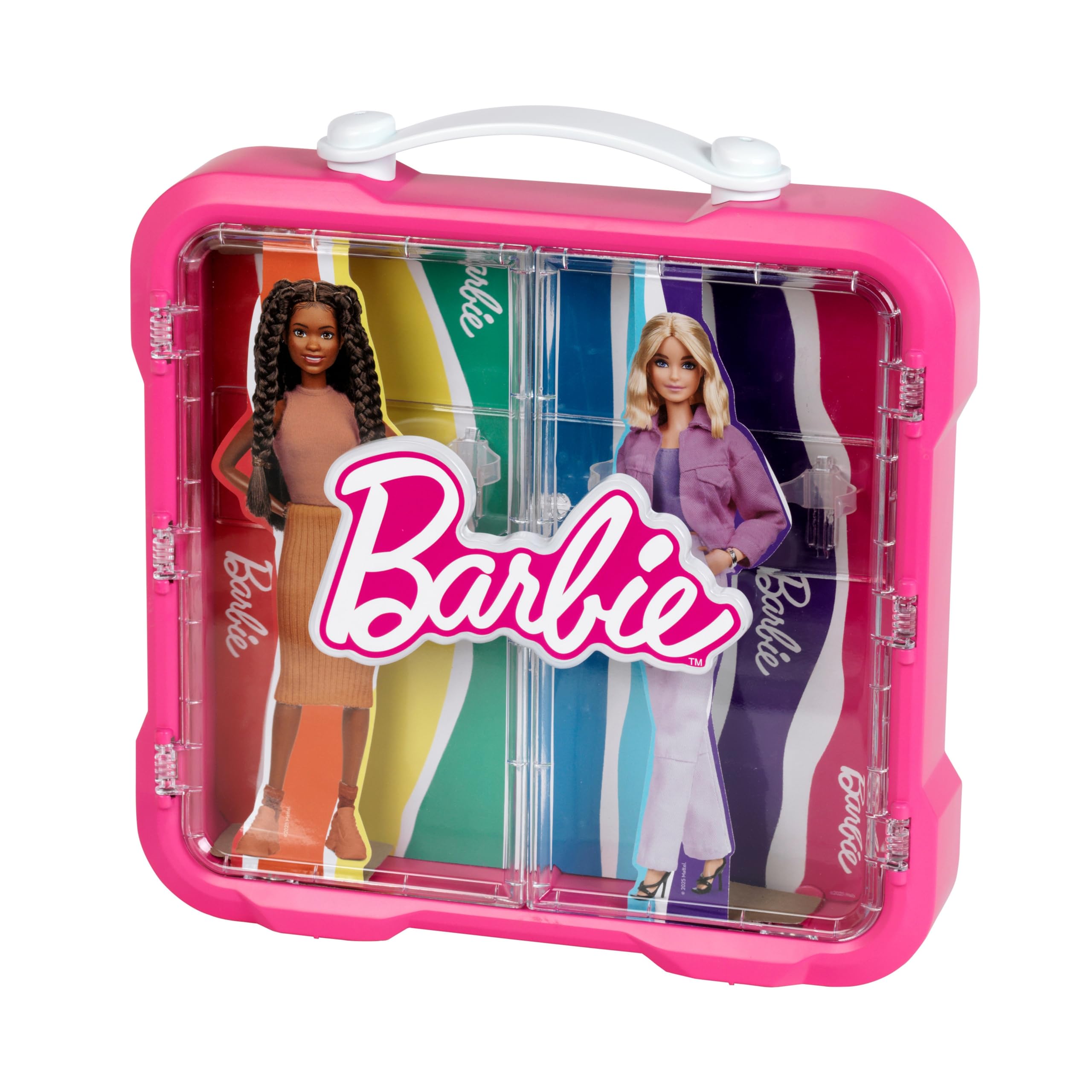 Theo Klein 5811 Barbie - Display for 4 Barbies with illuminated Barbie logo